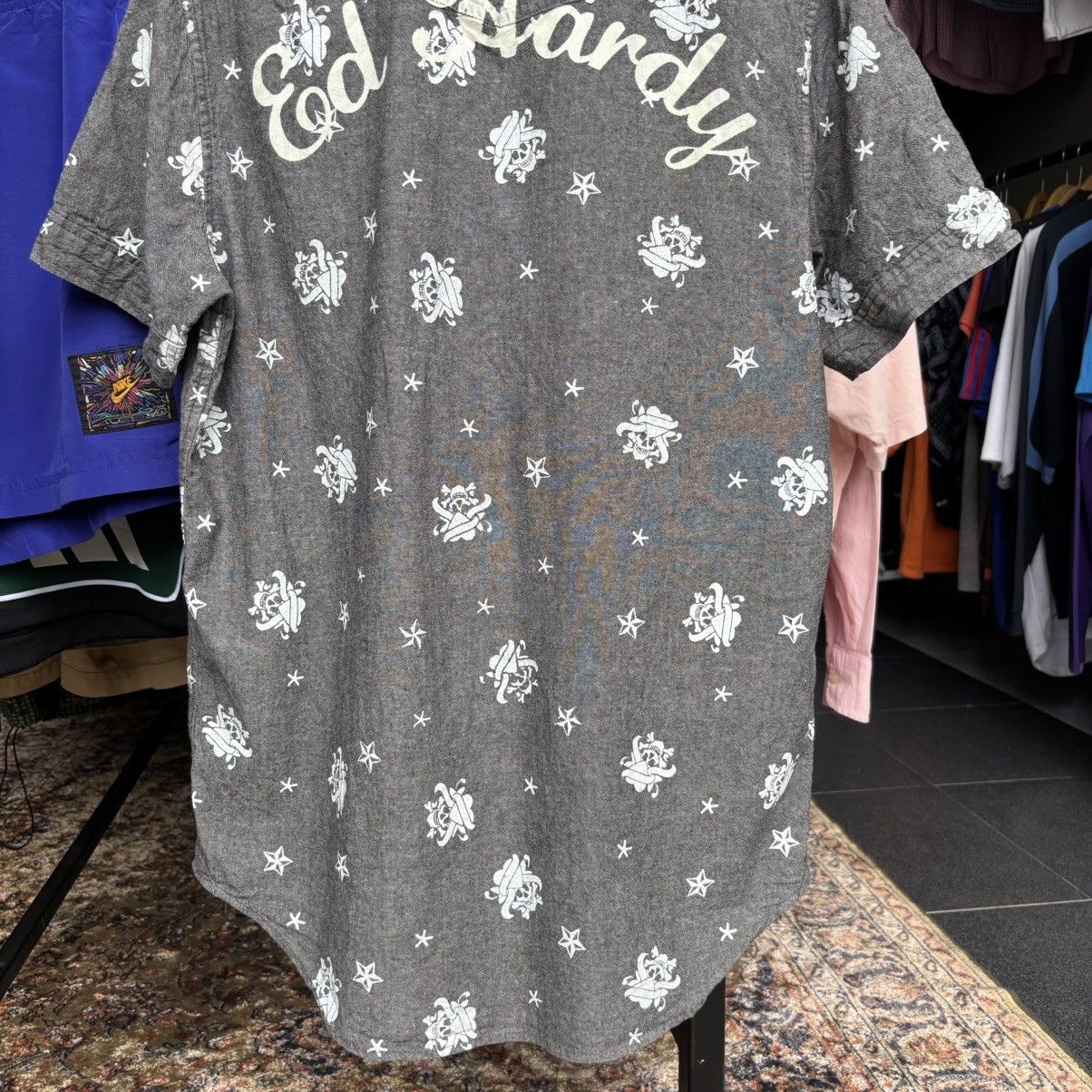 Ed Hardy Ed Hardy Work All Over Print Shirts Size US L / EU 52-54 / 3 - 9 Thumbnail