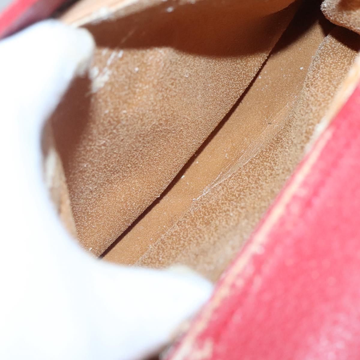 Gucci GUCCI Bamboo Hand Bag Leather Red Gold 002 2853 0260 0 Size ONE SIZE - 15 Thumbnail