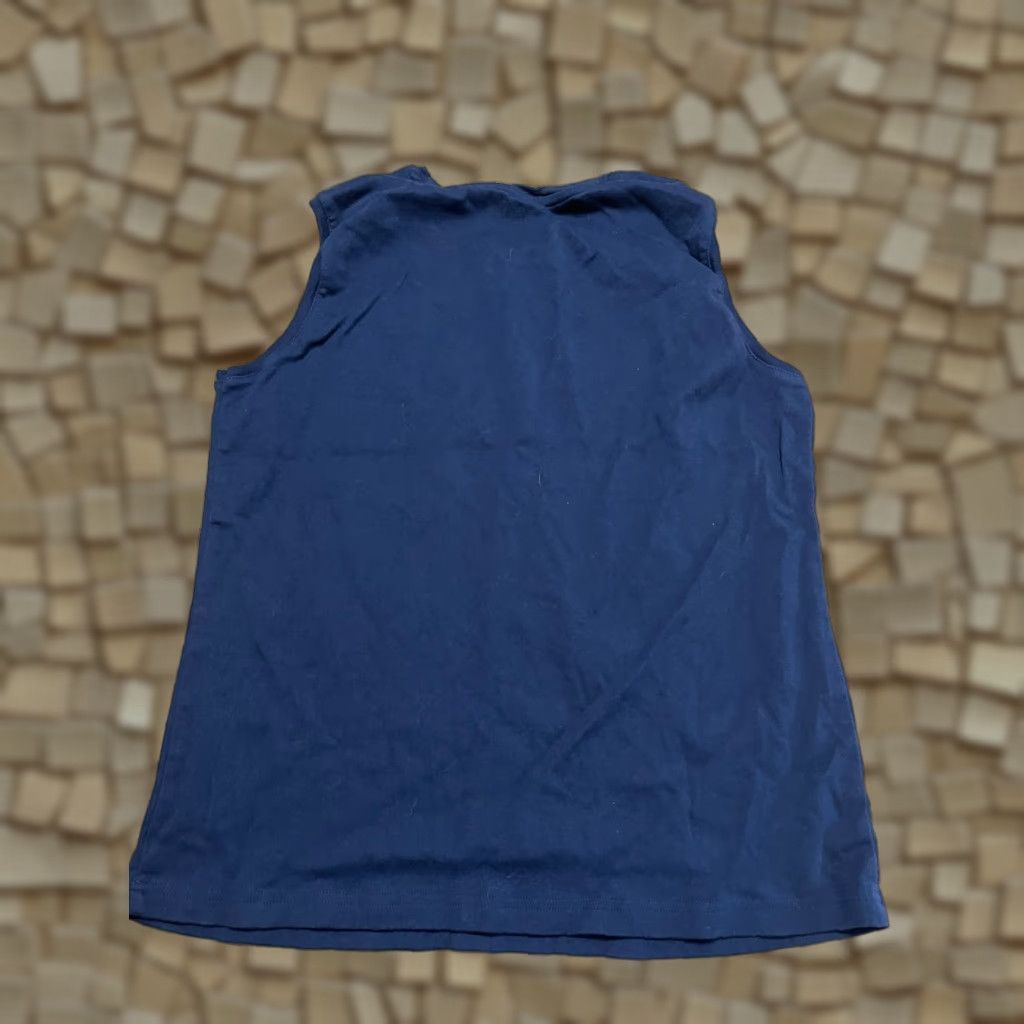 Vintage Studio Works Tank Top Women's Size Large Navy Blue Sleeveless Crew Neck Size L / US 10 / IT 46 - 1 Thumbnail