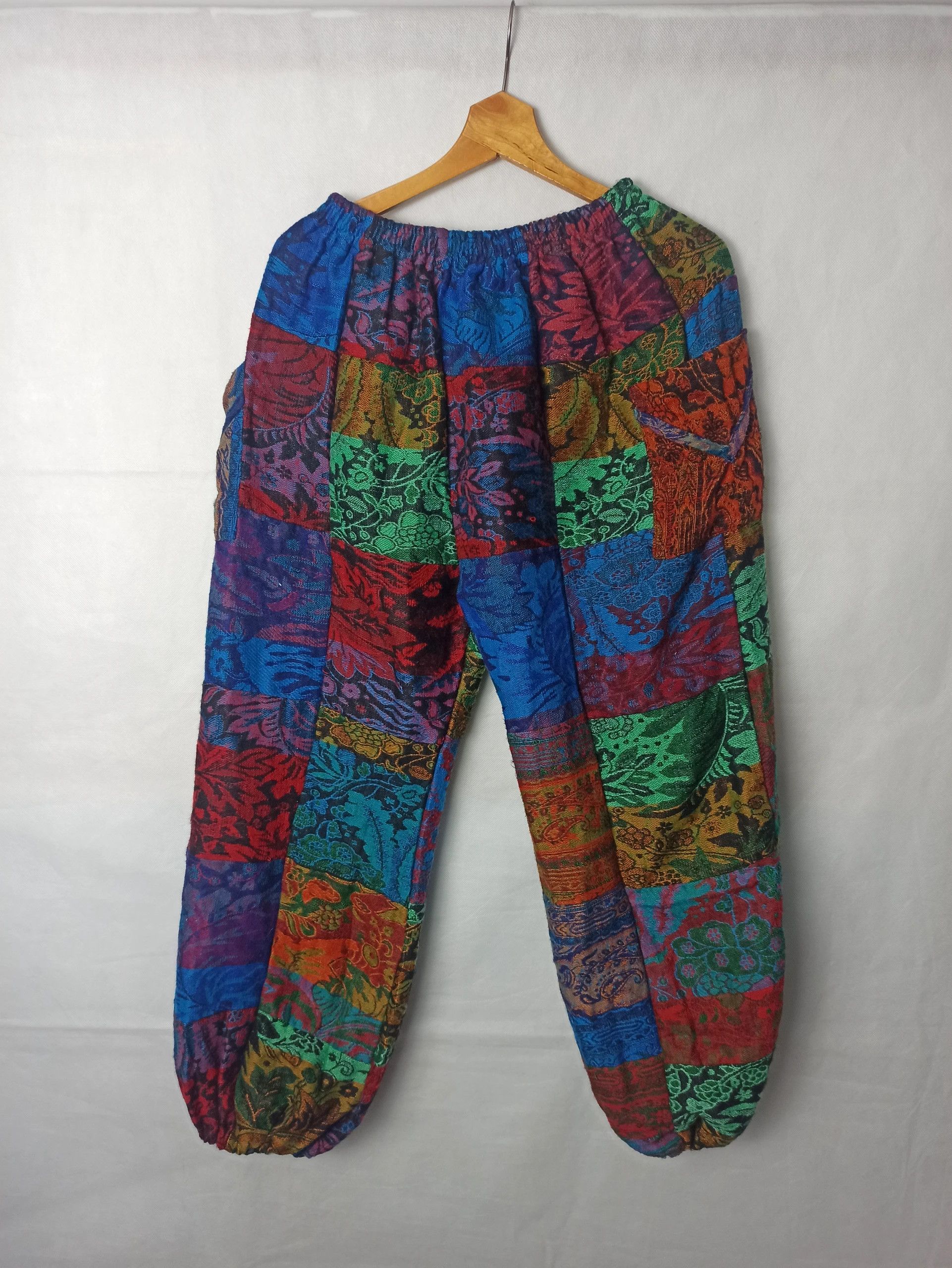 image of Hippie Multicolor Pants Vintage, Men's (Size 30)