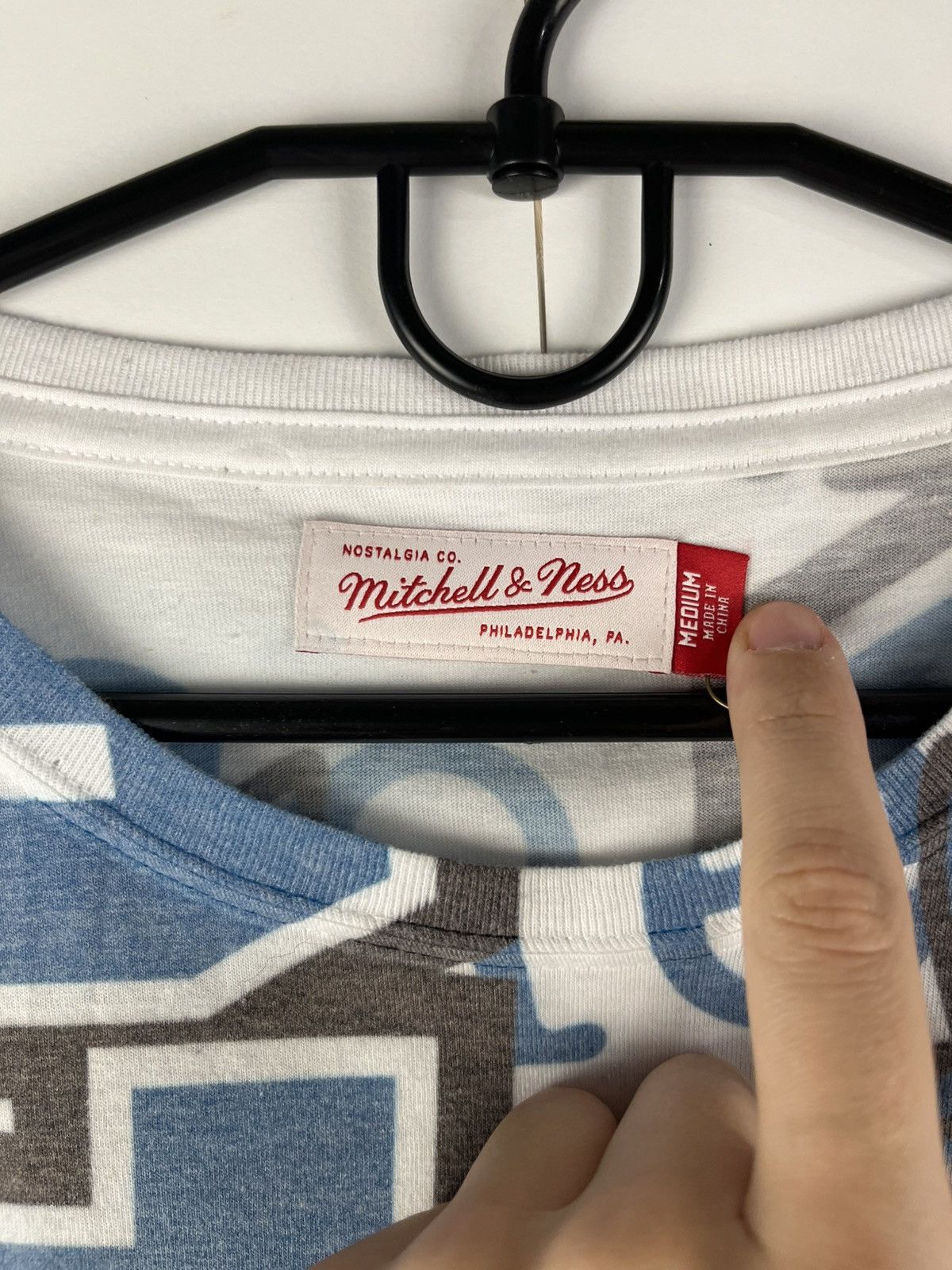 NBA Minnesota Timberwolves New! Full Print Mitchell & Ness Tee Size US M / EU 48-50 / 2 - 10 Thumbnail