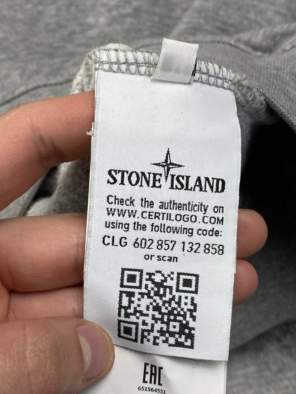 Stone Island Stone Island Patch Program Sweatshirt Men Size M Gray Size US M / EU 48-50 / 2 - 9 Thumbnail
