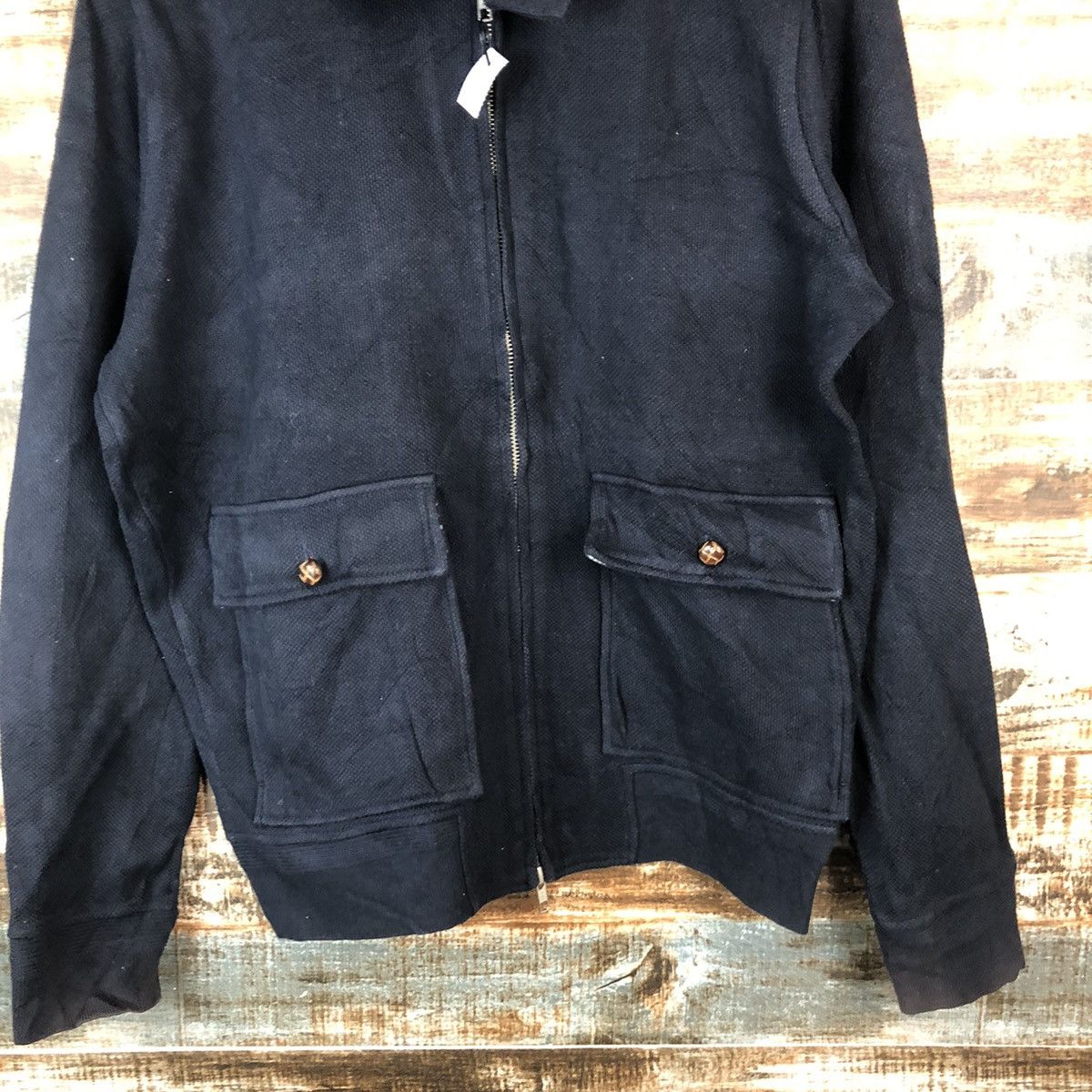 Beams Plus Beams Dark Blue sweater multipocket #A2027 Size US M / EU 48-50 / 2 - 6 Thumbnail