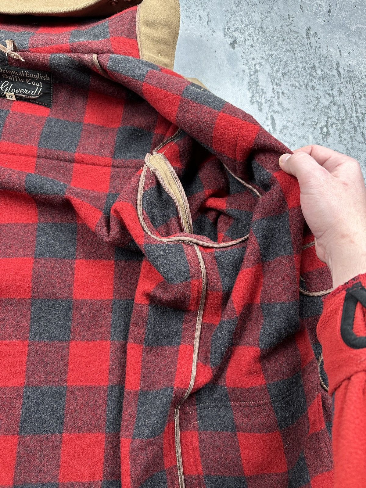 Gloverall Vintage Gloverall Original English Duffle Coat Camel Wool Size US M / EU 48-50 / 2 - 18 Thumbnail