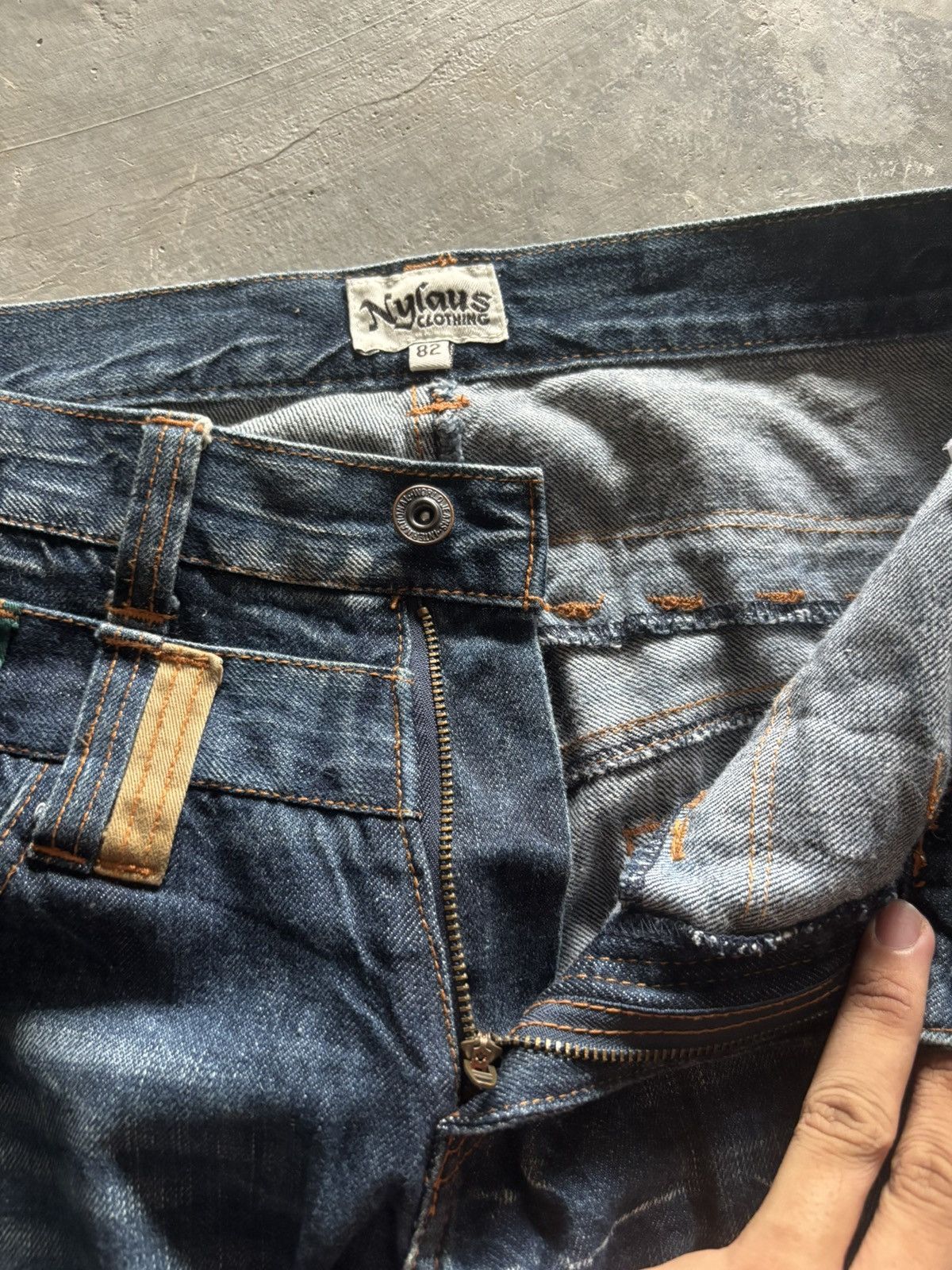 PPFM DOUBLE WAIST NYLAUS distressed washed whiskered japanese Size US 32 / EU 48 - 5 Thumbnail