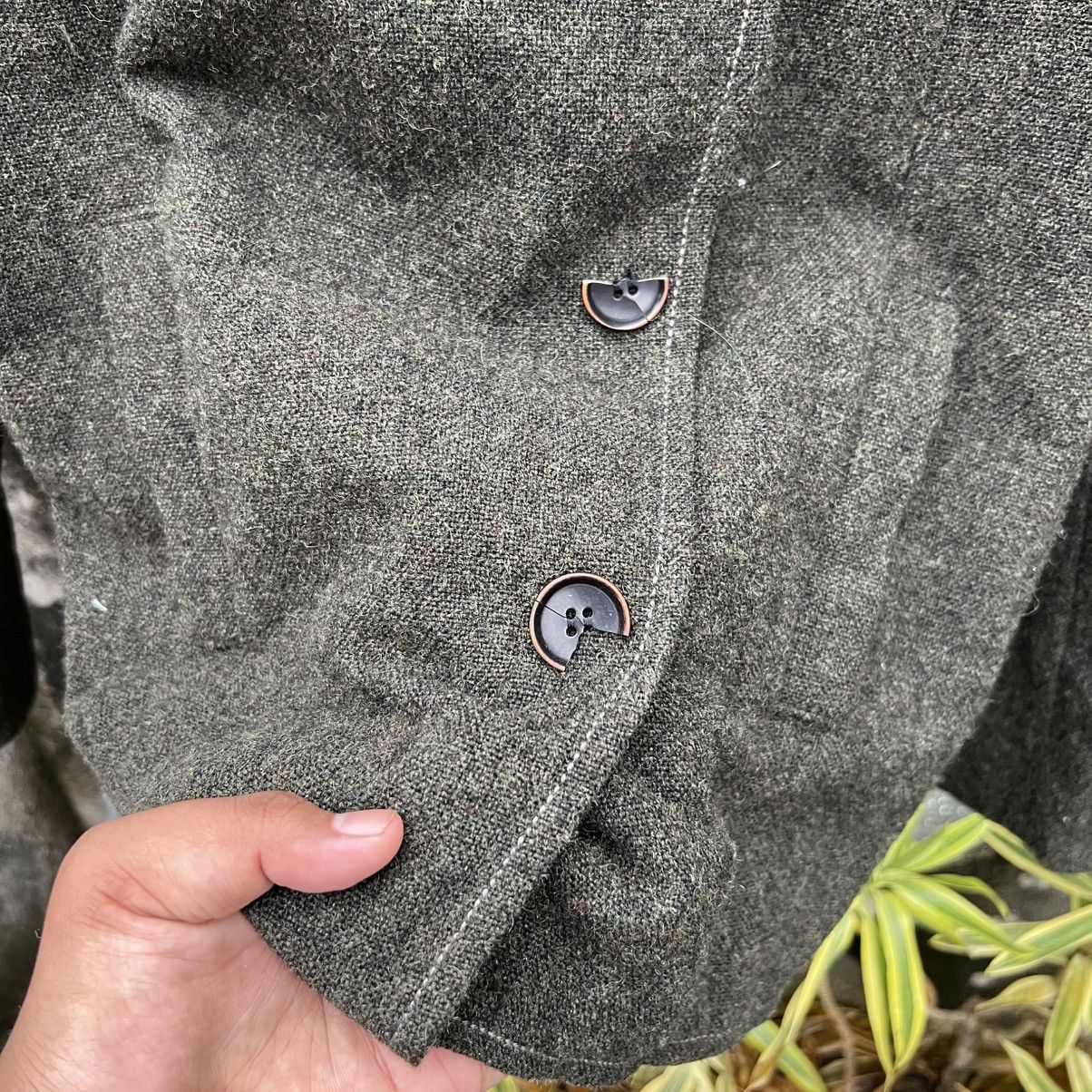 Hysteric Glamour “HYSTERIC GLAMOUR” BUTTON UP WOOL JACKET Size M / US 6-8 / IT 42-44 - 5 Thumbnail