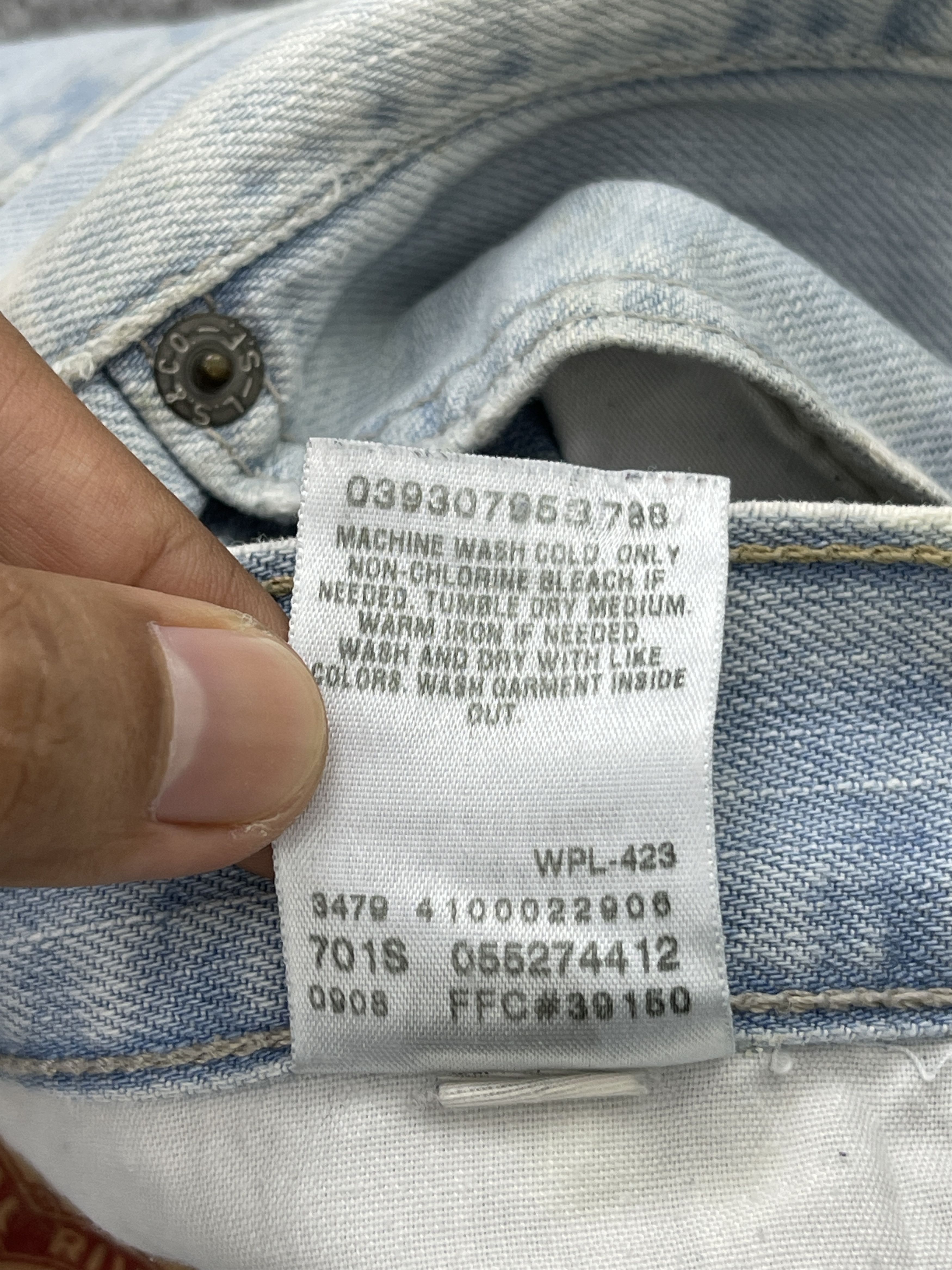 Levi's × Vintage Vintage Levis 527 Light Washed Bootcut Bell Bottom Jeans Size US 37 - 9 Thumbnail