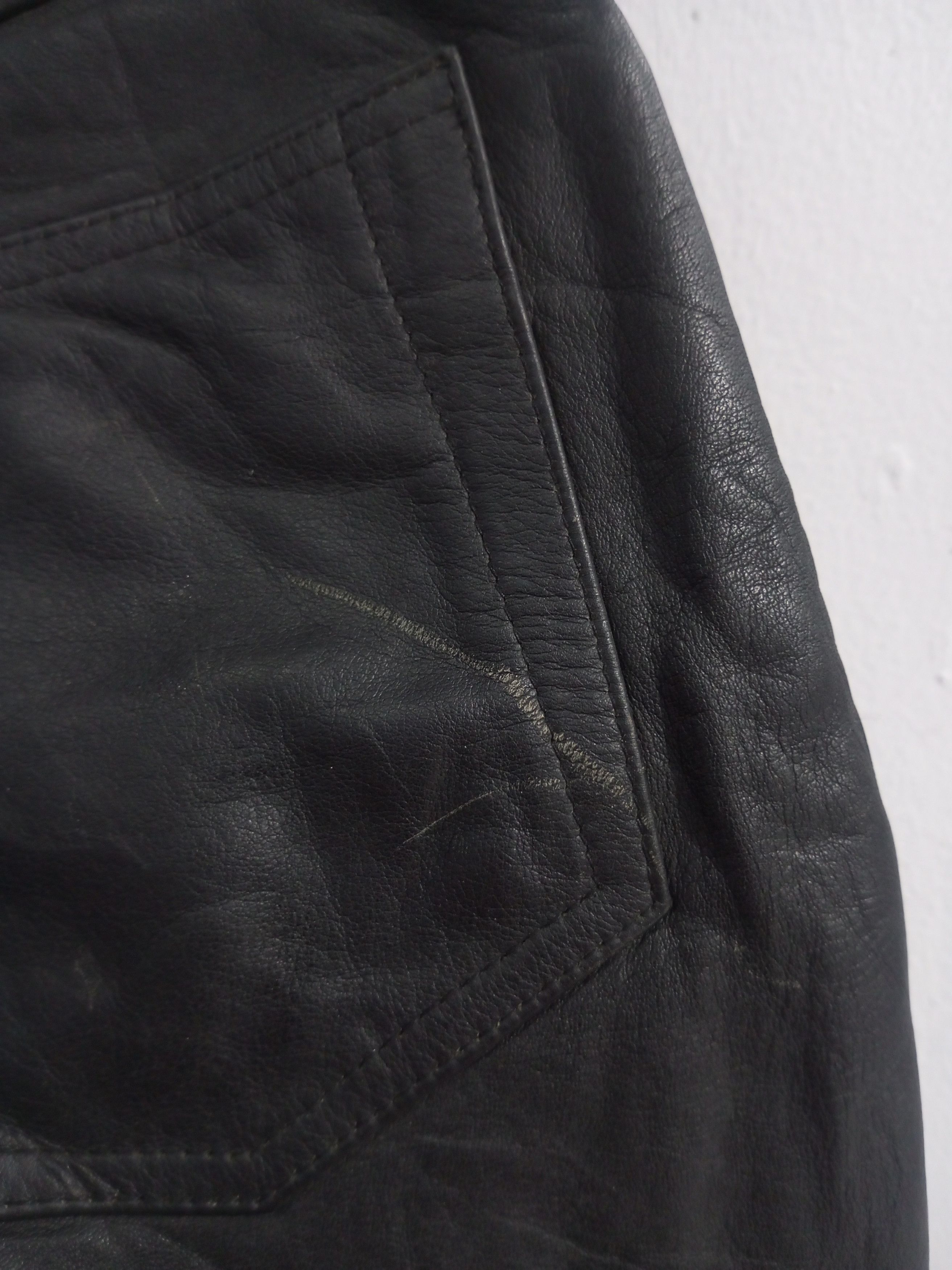 Beams Japan Vintage Beams Leather pants Size US 28 / EU 44 - 9 Thumbnail
