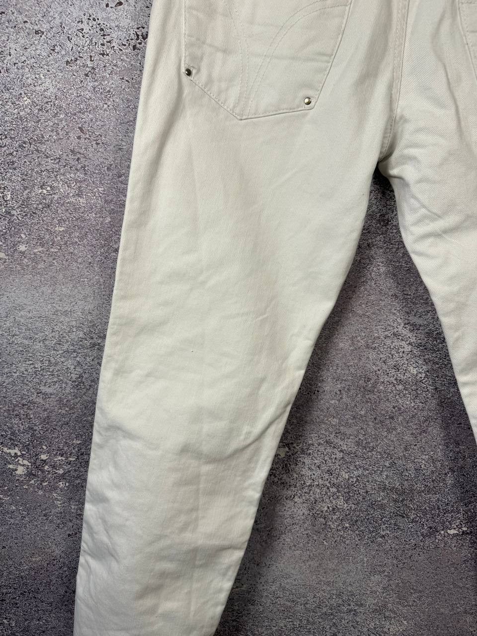 Dolce & Gabbana Dolce Gabbana White Jeans Just Crisp Clean Stunning Size 34" / US 12 / IT 48 - 3 Thumbnail