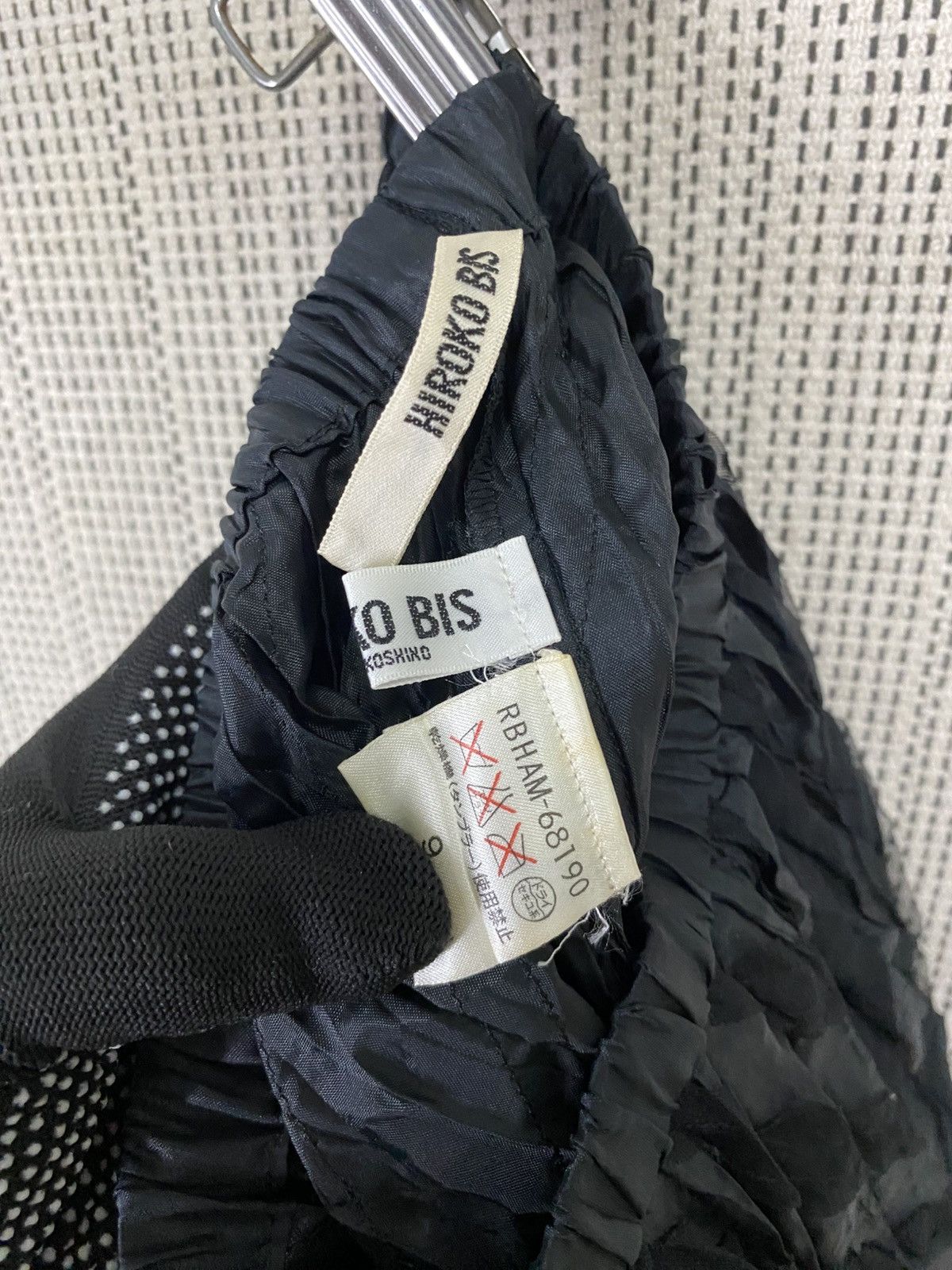 Hiroko Koshino Homme Vintage hiroko bis plated skirt very rare Size 30" / US 8 / IT 44 - 5 Thumbnail