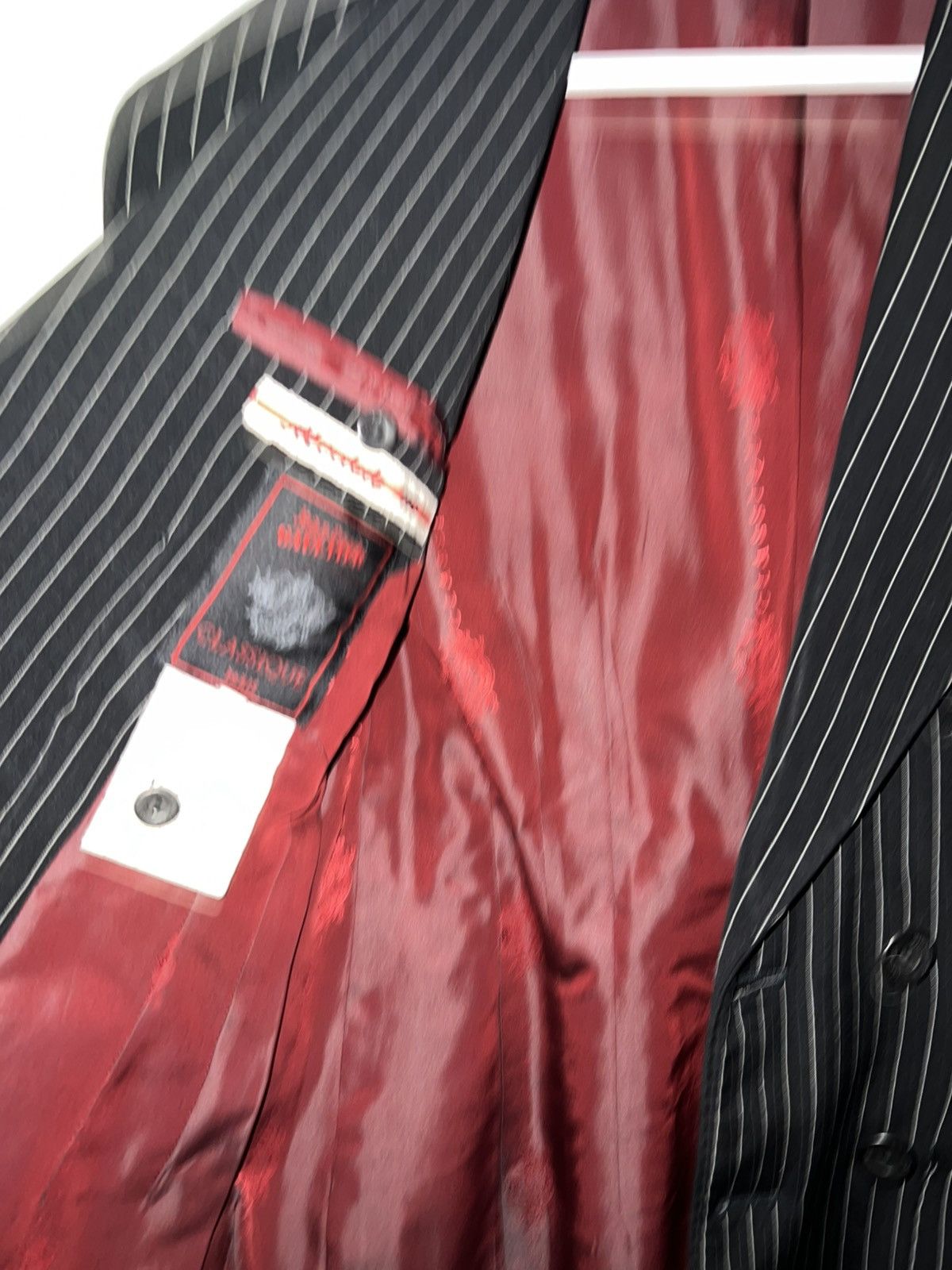 Jean Paul Gaultier Jean Paul Gaultier Classique Paris Pinstripe Blazer, 1990s Size S / US 4 / IT 40 - 13 Thumbnail