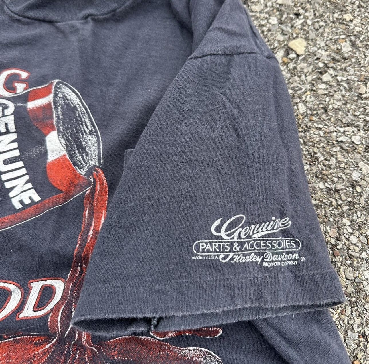 Harley Davidson Vintage Hogs Blood Harley Davidson shirt RARE Large Size US L / EU 52-54 / 3 - 5 Thumbnail