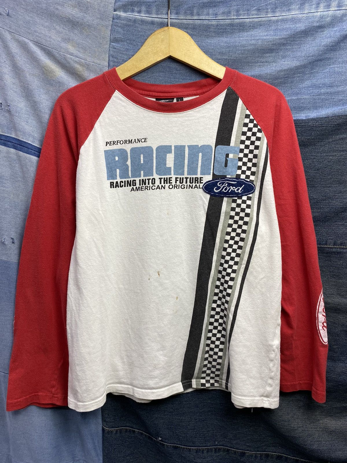 Japanese Brand vintage racing ford longsleeve Size US L / EU 52-54 / 3 - 10 Thumbnail