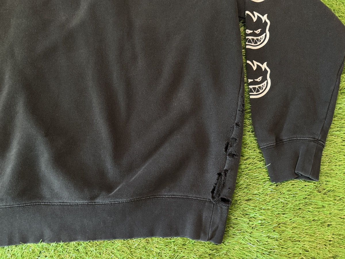 Spitfire Vintage Y2K Spitfire Wheels Old E Flame Head Sleeve Hoodie Size US L / EU 52-54 / 3 - 8 Thumbnail