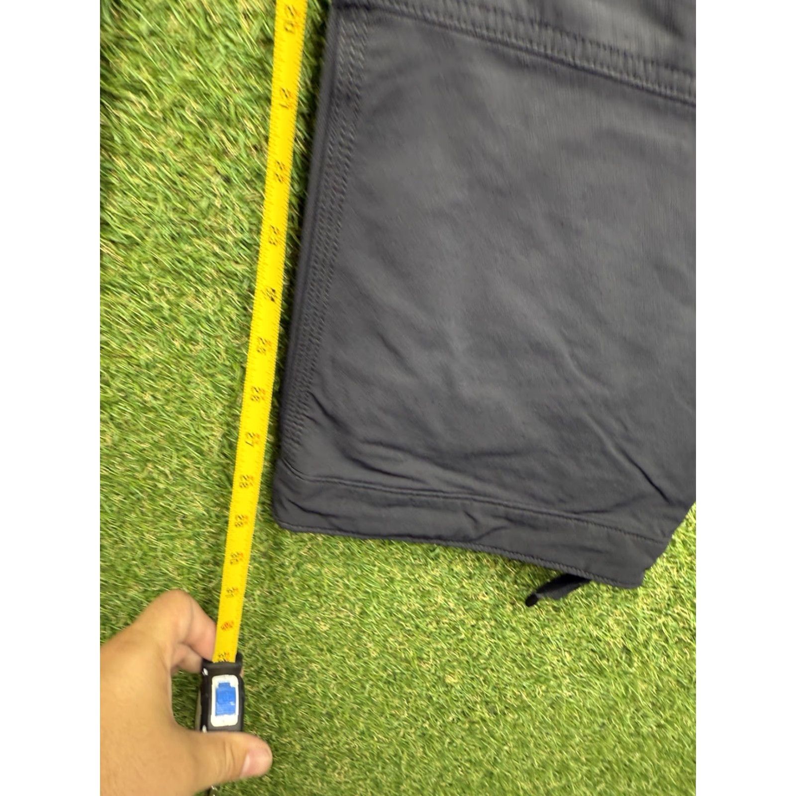 Duluth Trading Company VINTAGE Duluth Trading Co Cargo Pants Mens 40x30 Utility Green Water-Resistant Nylon Spandex Regular Straight Size US 40 / EU 56 - 4 Thumbnail