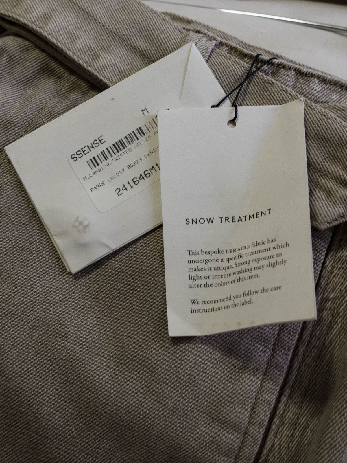 Lemaire Twisted Belt Denim Size US 32 / EU 48 - 3 Thumbnail
