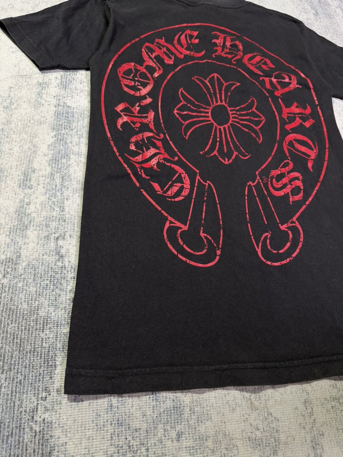 Chrome Hearts 2000s Y2K Red Horseshoe Scroll Size US S / EU 44-46 / 1 - 6 Thumbnail