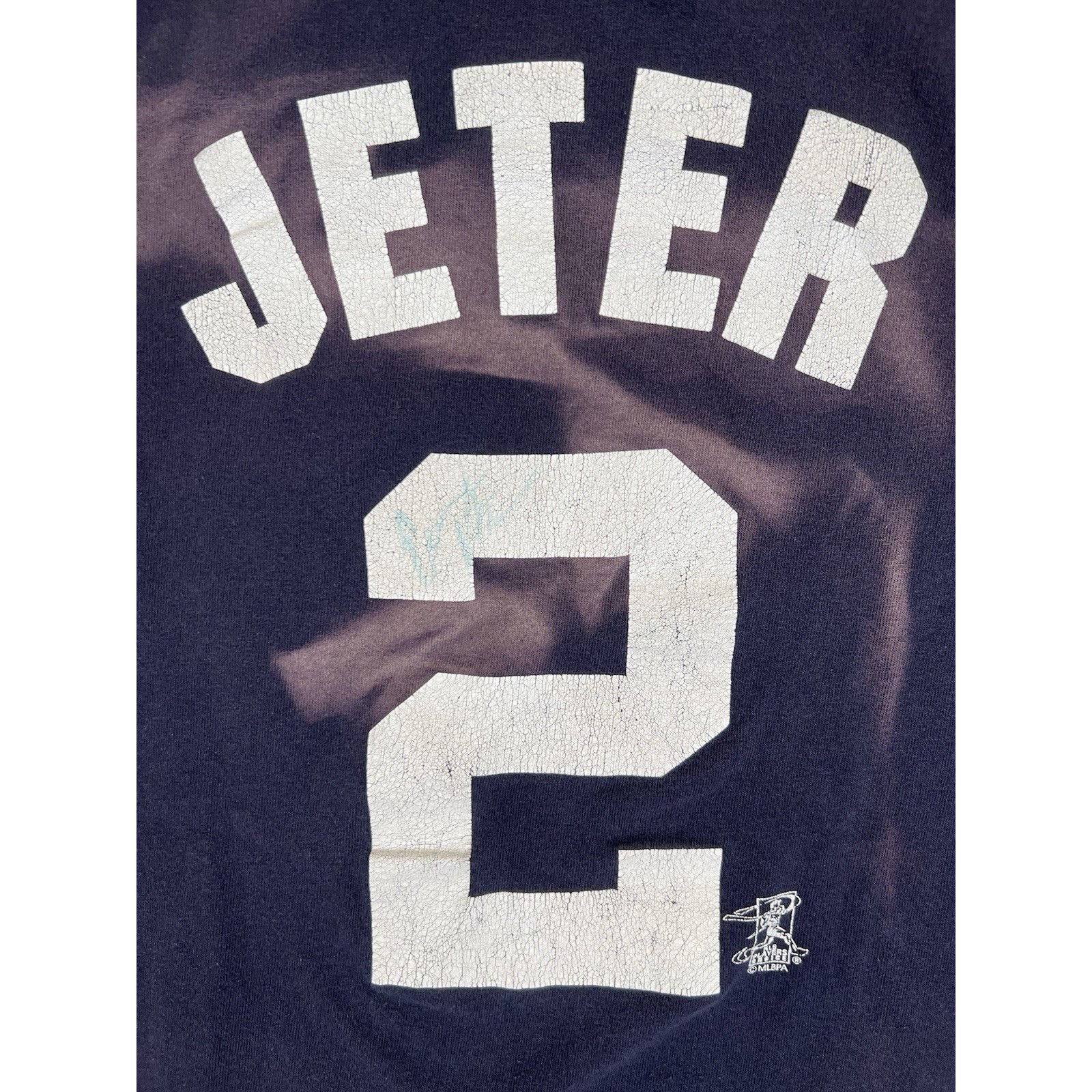 Majestic Vintage New York Yankees Derek Jeter T-Shirt Size Small Sun Size US S / EU 44-46 / 1 - 9 Thumbnail