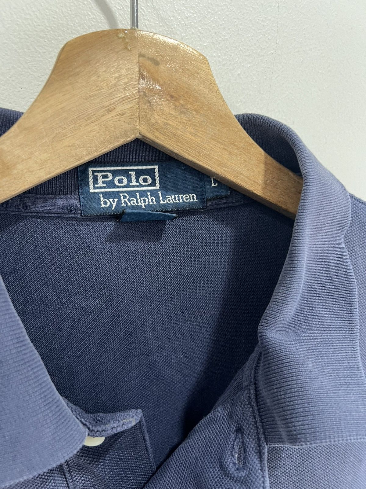 Polo Ralph Lauren Vintage Ralph Lauren Polo Shirt pony faded Size US L / EU 52-54 / 3 - 3 Thumbnail
