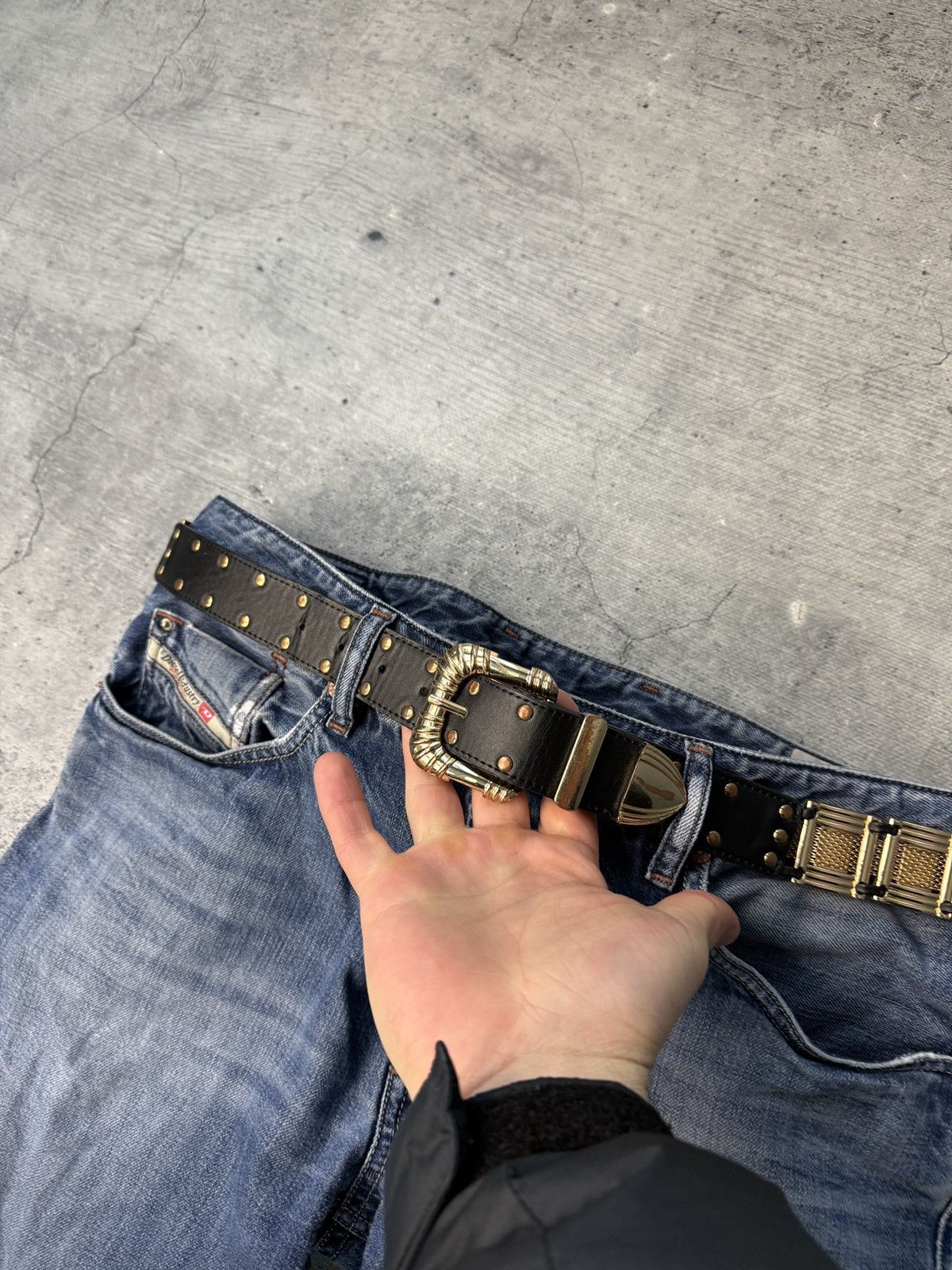 Japanese Brand Vintage Japan LGB Style Punk Emo Rock Goth Y2K belt Size ONE SIZE - 2 Thumbnail
