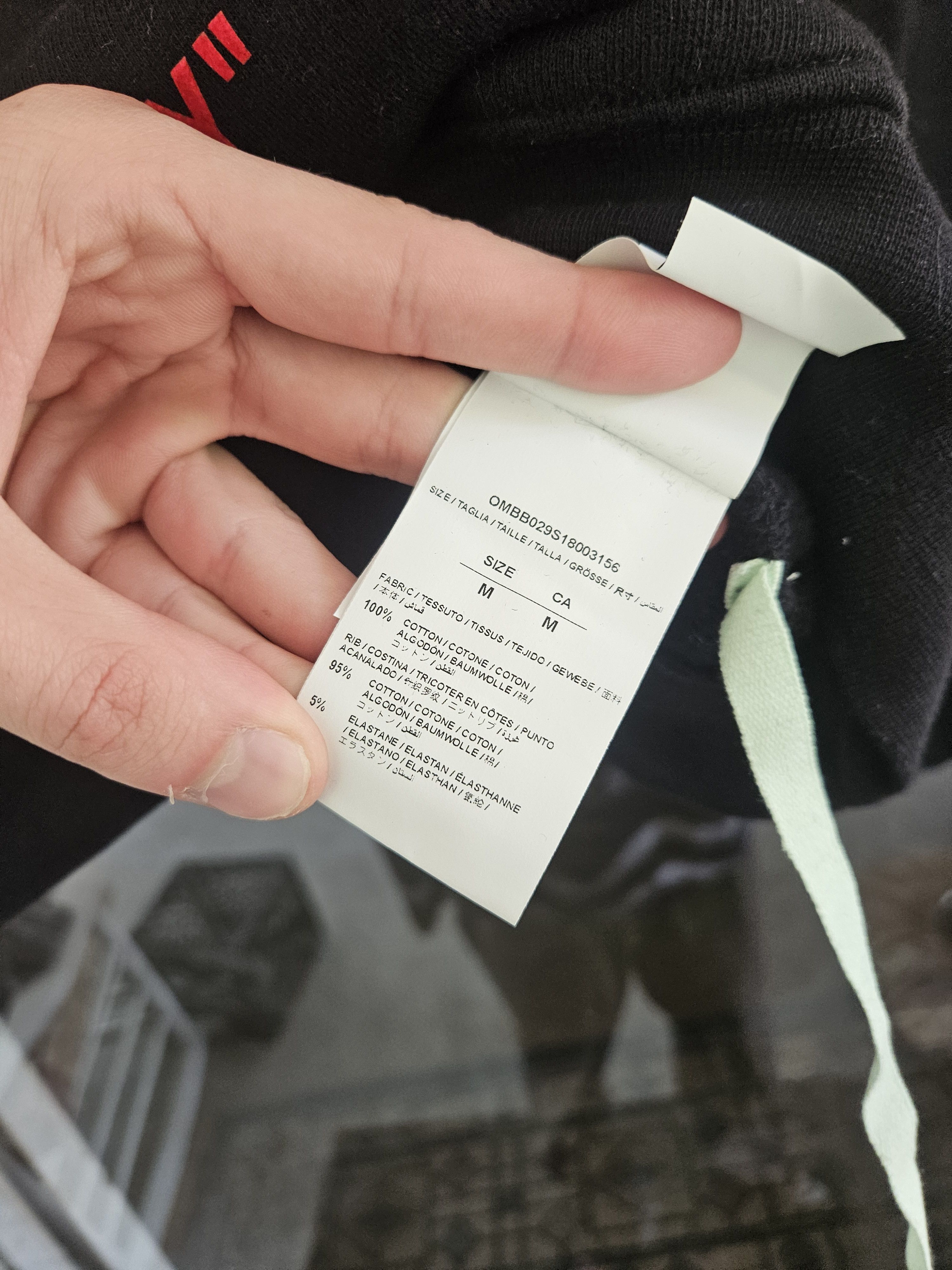 Off-White Off White Panther Logo Russian Script Black Hoodie Size US M / EU 48-50 / 2 - 10 Thumbnail