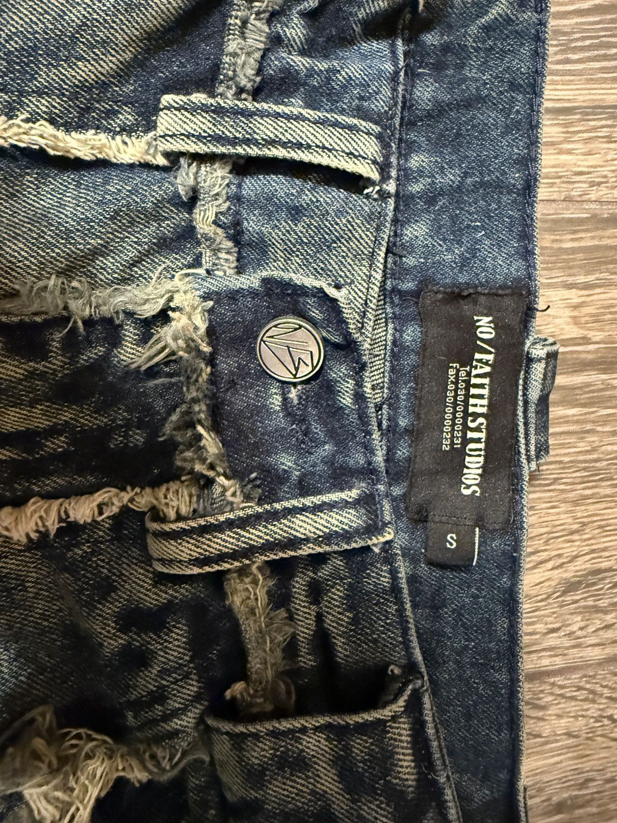 No Faith Studios NoFaithStudios Flared Denim Size US 30 / EU 46 - 2 Thumbnail