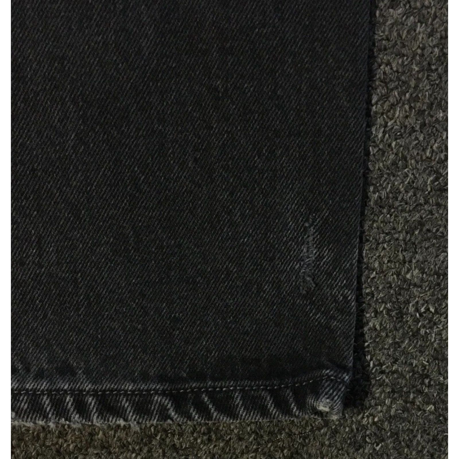 Levi's VINTAGE Levi's 501 Jeans Button Fly Distressed 36 Black Denim Straight Men 80s 90s Grunge Punk Western Cowboy Rock Bilker? Size US 36 / EU 52 - 4 Thumbnail