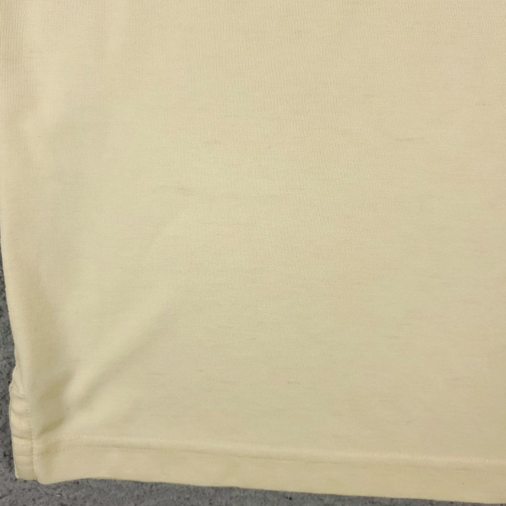TravisMathew Travis Mathew Golf Polo Shirt Yellow Adult Large Short Sleeve Solid Activewear Mens Size US L / EU 52-54 / 3 - 5 Thumbnail