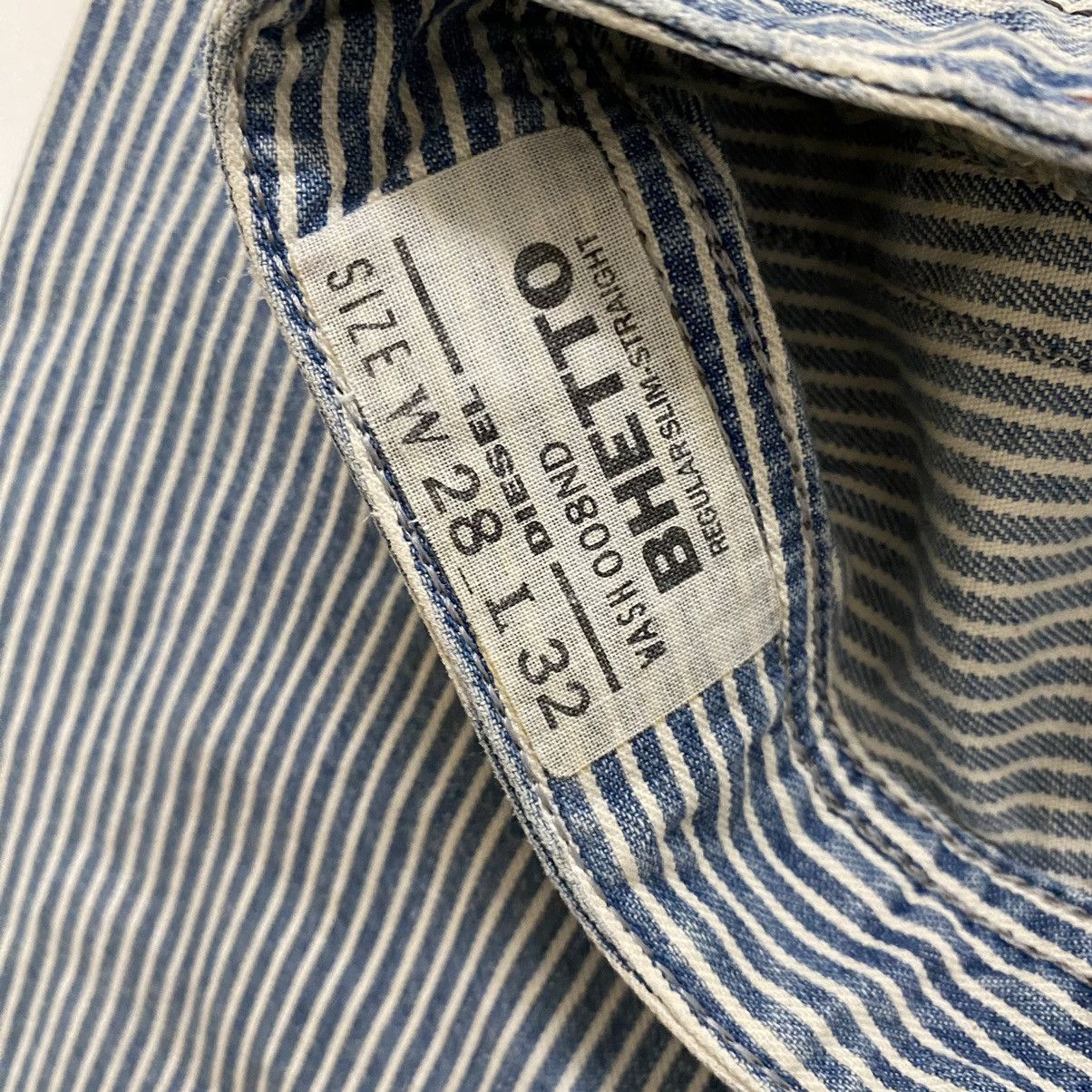 Diesel ✨Nice design Diesel Bhetto hickory stripe jeans Size US 30 / EU 46 - 8 Thumbnail
