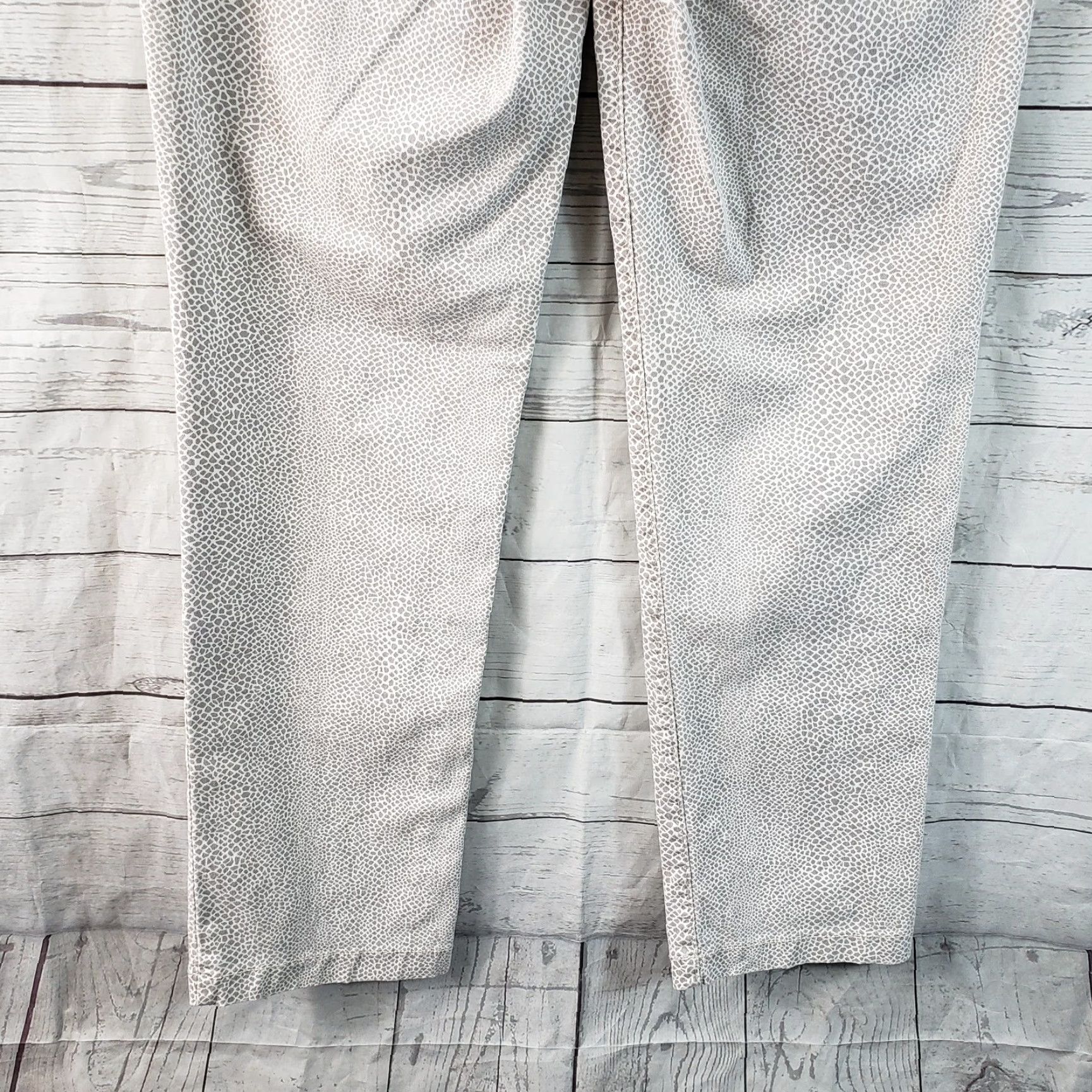NYDJ NYDJ Womens Jeans Slim Leg Ankle Size 4 Gray Mid Rise Cotton Blend Denim Size 27" / US 4 / IT 40 - 5 Thumbnail