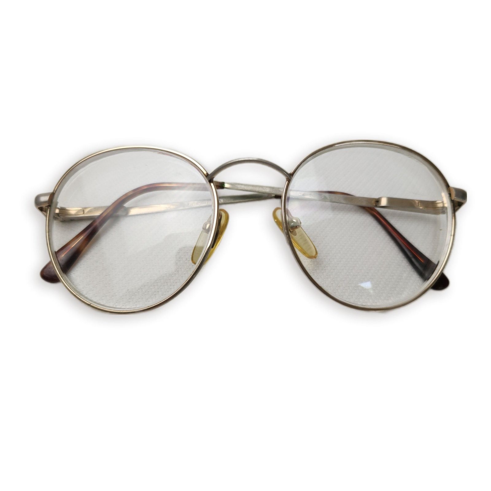 Perry Ellis Vintage Perry Ellis Glasses Frames Silver Round Oval Women's Size ONE SIZE - 1 Thumbnail