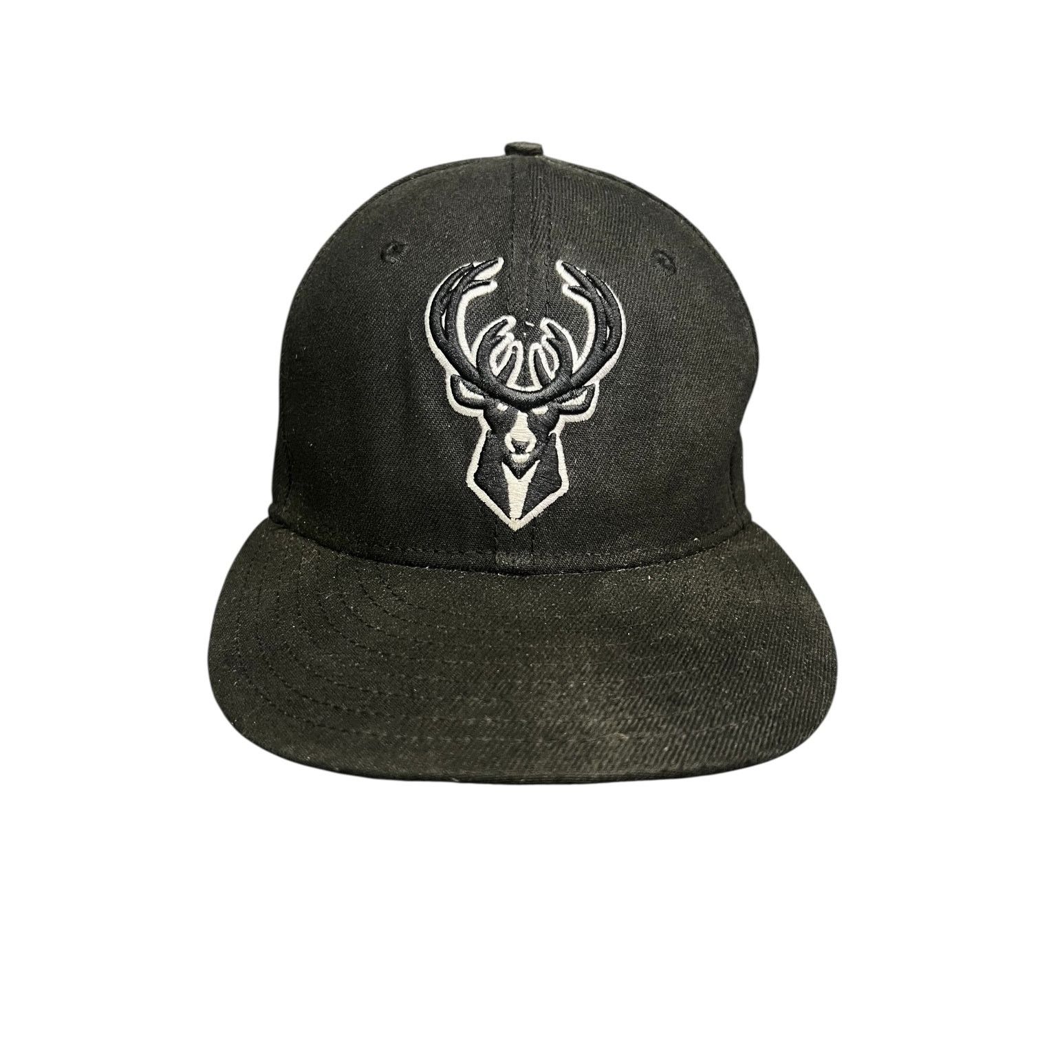 New Era Men's Milwaukee Bucks New Era NBA Snapback Hat - Black Size ONE SIZE - 1 Thumbnail