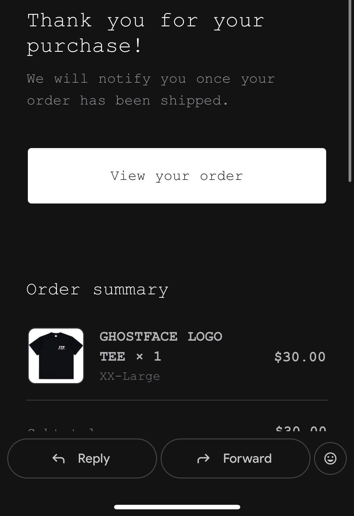 Fuck The Population FTP Ghost Face Logo Tee Size XXL IN HAND Size US XXL / EU 58 / 5 - 3 Thumbnail