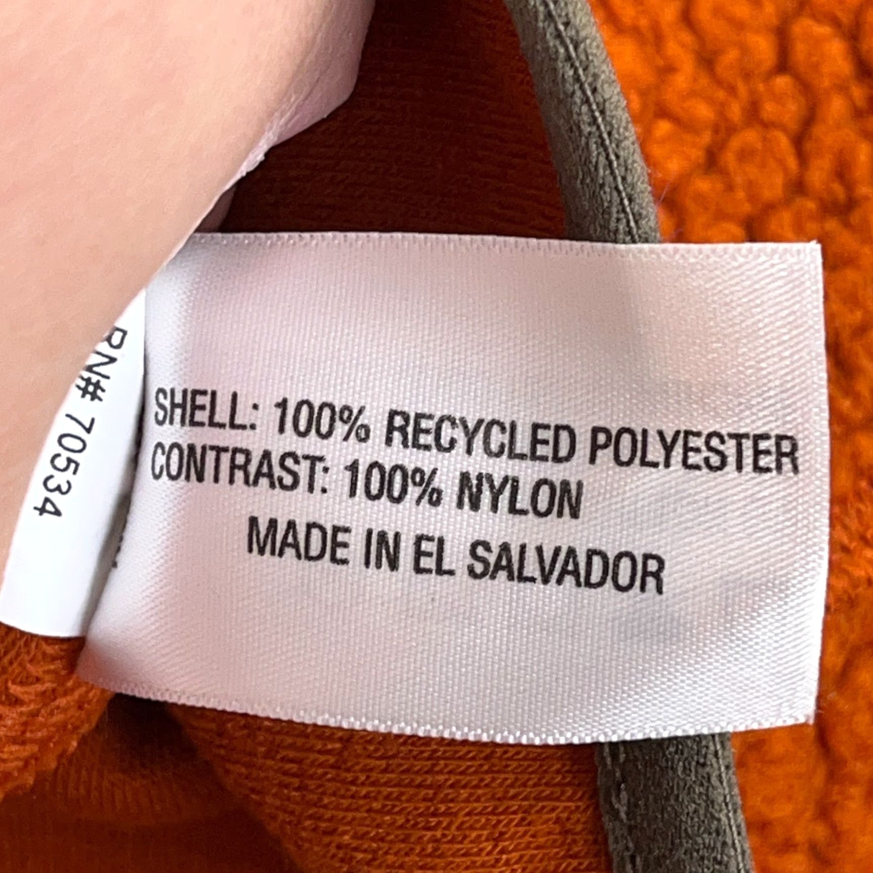 Orvis Orvis Vest Mens Large Burnt Orange Fleece Equinox Eco Full Zip Jacket Sweater Size US L / EU 52-54 / 3 - 7 Thumbnail