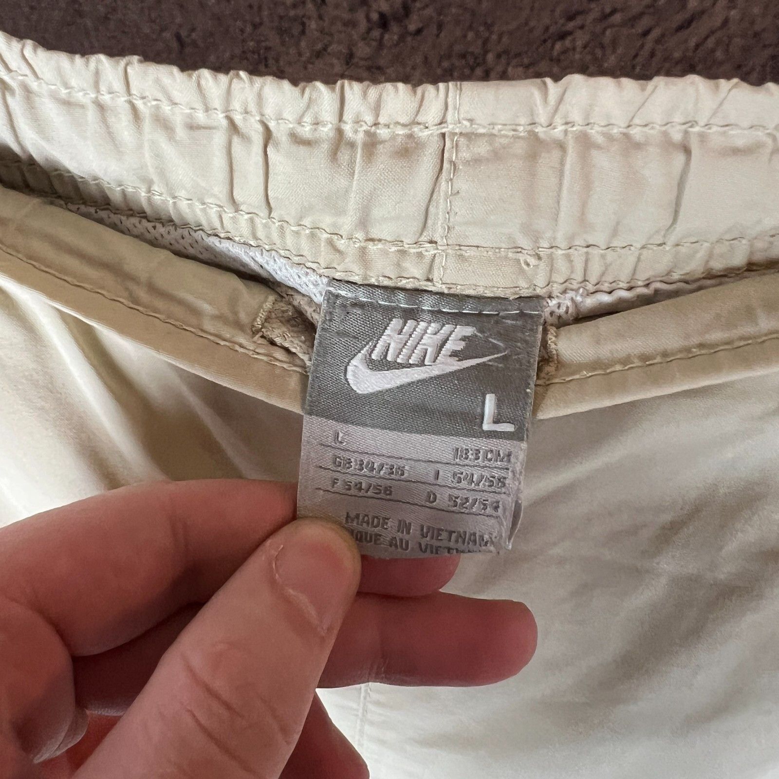 Nike Nike Vintage Shorts Men's Size L Beige ` Size US 34 / EU 50 - 4 Thumbnail