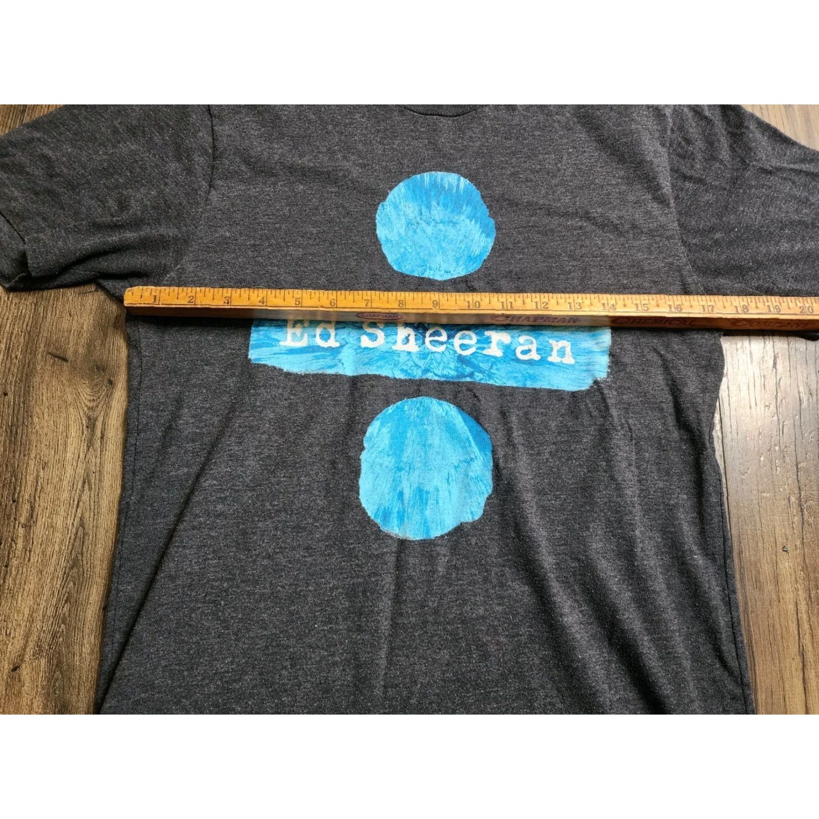 Doublet Ed Sheeran T Shirt Adult M Gray 2018 Tour Divide St Paul MN Concert Double-Sided Mens Size US M / EU 48-50 / 2 - 4 Thumbnail