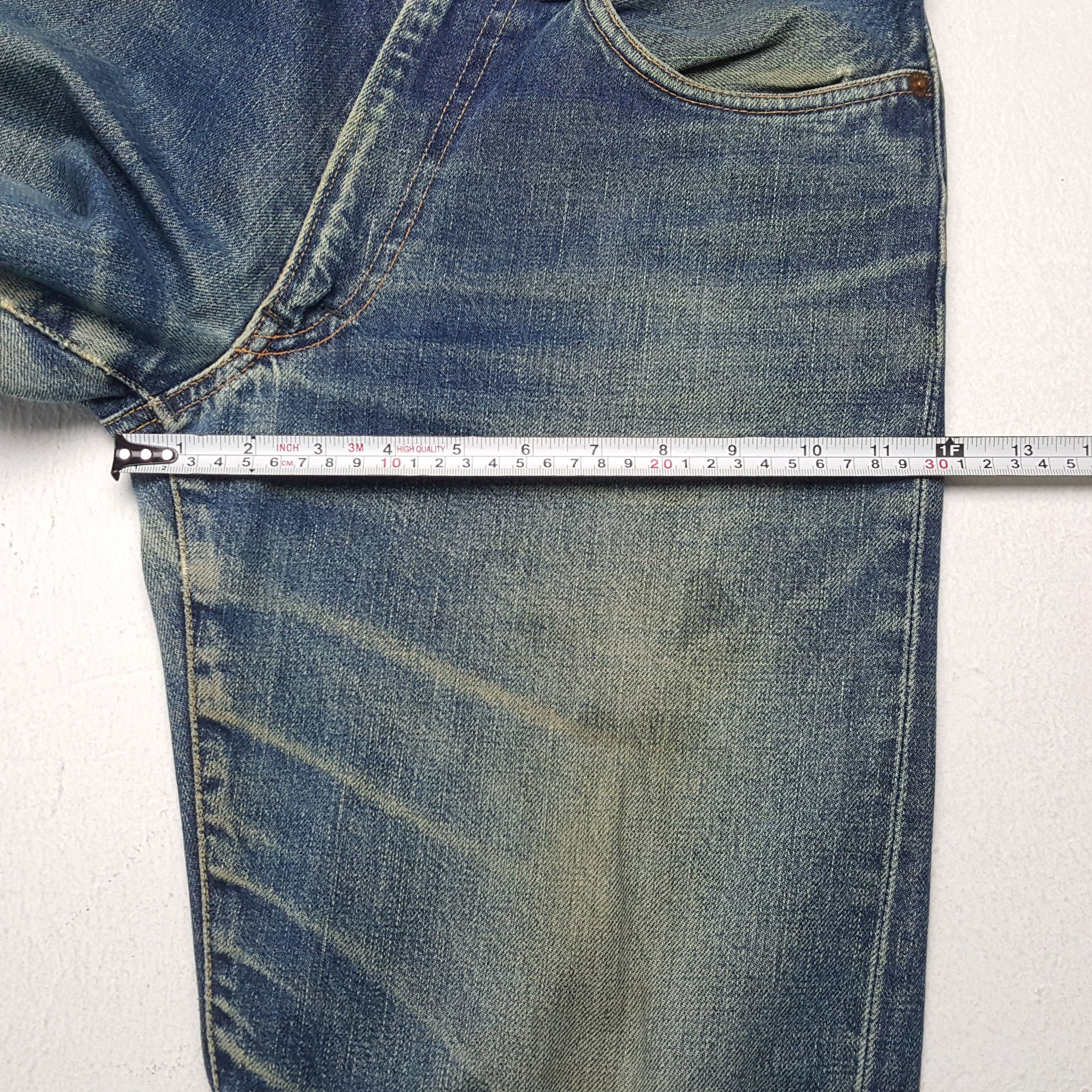 Japanese Brand Vintage EVIS Japanese Brand Skateboard Custom Daicock Jeans Size US 28 / EU 44 - 9 Thumbnail