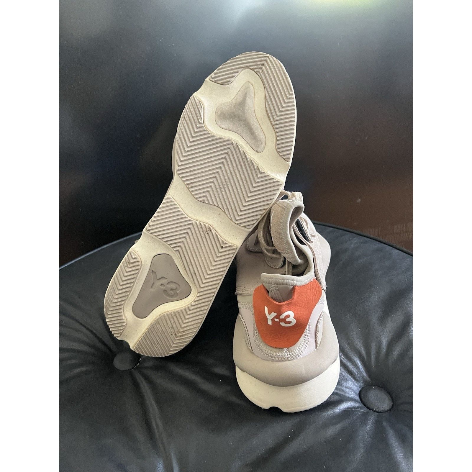 Y-3 Adidas Y-3 Kaiwa Trace Khaki/Fox Orange Yohji Yamamoto Shoes Size US 12 / EU 45 - 7 Thumbnail