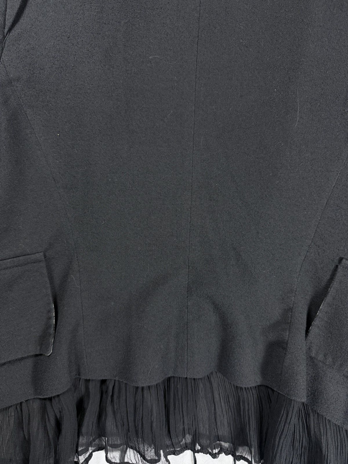 Ann Demeulemeester Ann Demeulemeester - Red Button Skirt Blazer Size L / US 10 / IT 46 - 6 Thumbnail