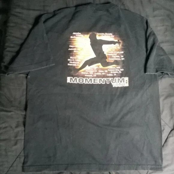 Band Tees Vintage Toby Mac Momentum Tour 2002 T-Shirt Size US XL / EU 56 / 4 - 5 Thumbnail