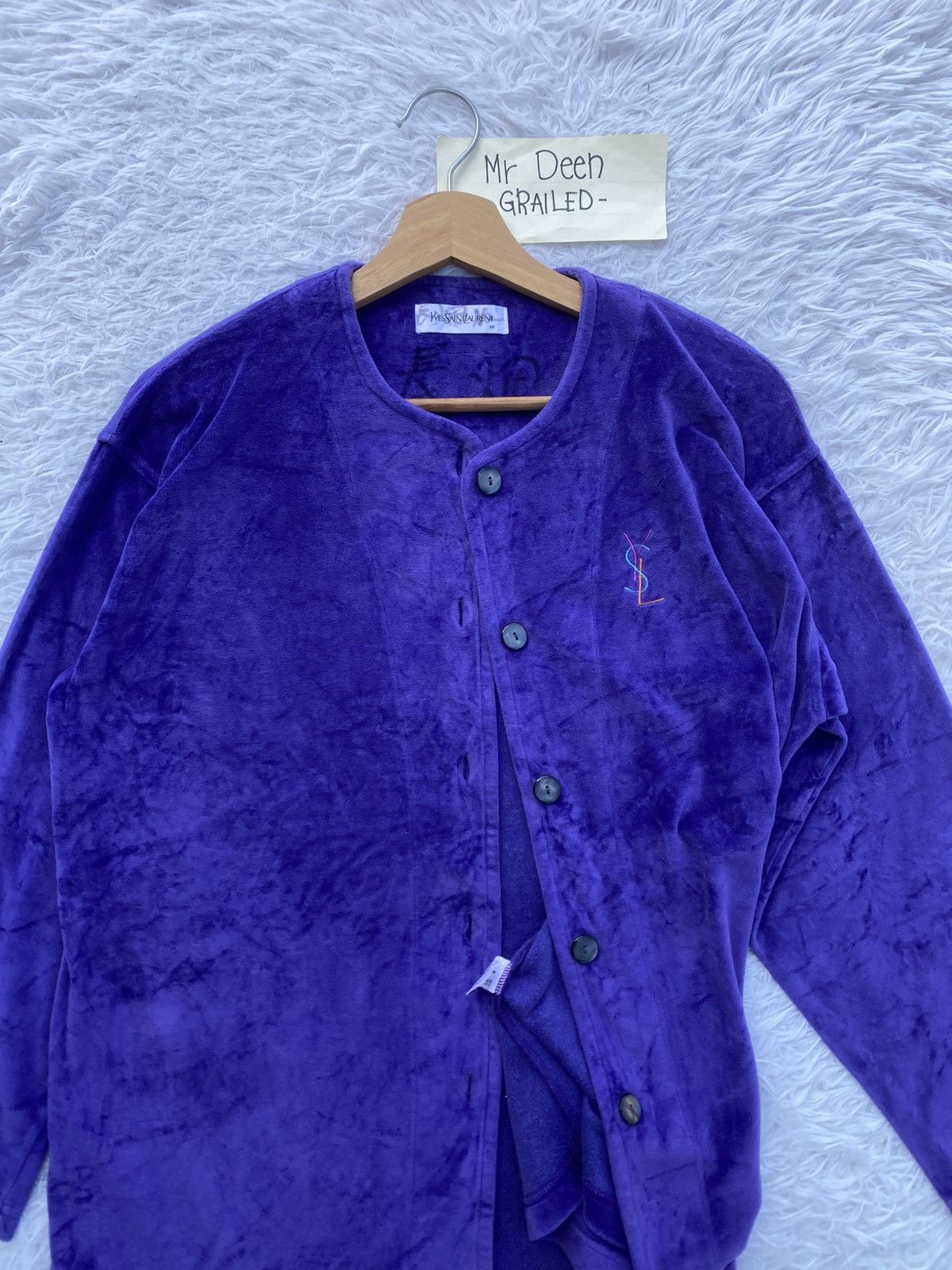 Yves Saint Laurent Rare Vintage Yves Saint Laurent Buttons Jacket Size US M / EU 48-50 / 2 - 12 Thumbnail