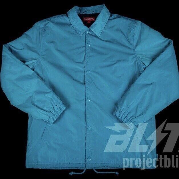 Supreme FW16 SUPREME OLD ENGLISH COACHES JACKET BLUE S Size US S / EU 44-46 / 1 - 1 Thumbnail