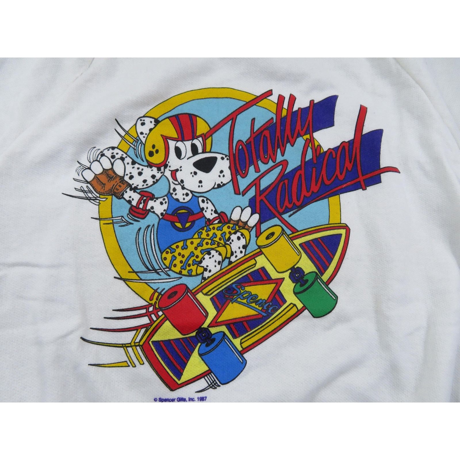 Other Spencer Gifts Spence the Skate Boarding Dog Sweatshirt L 80s Size US L / EU 52-54 / 3 - 2 Thumbnail