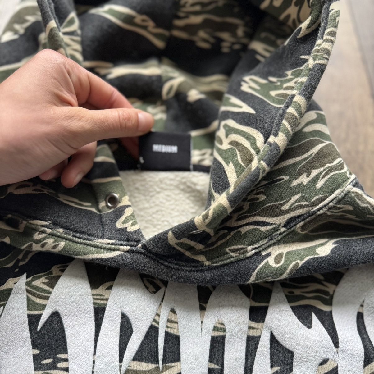 Revenge Tiger Camo Revenge XXTENTATION hoodie Streetwear camouflage Size US M / EU 48-50 / 2 - 6 Thumbnail