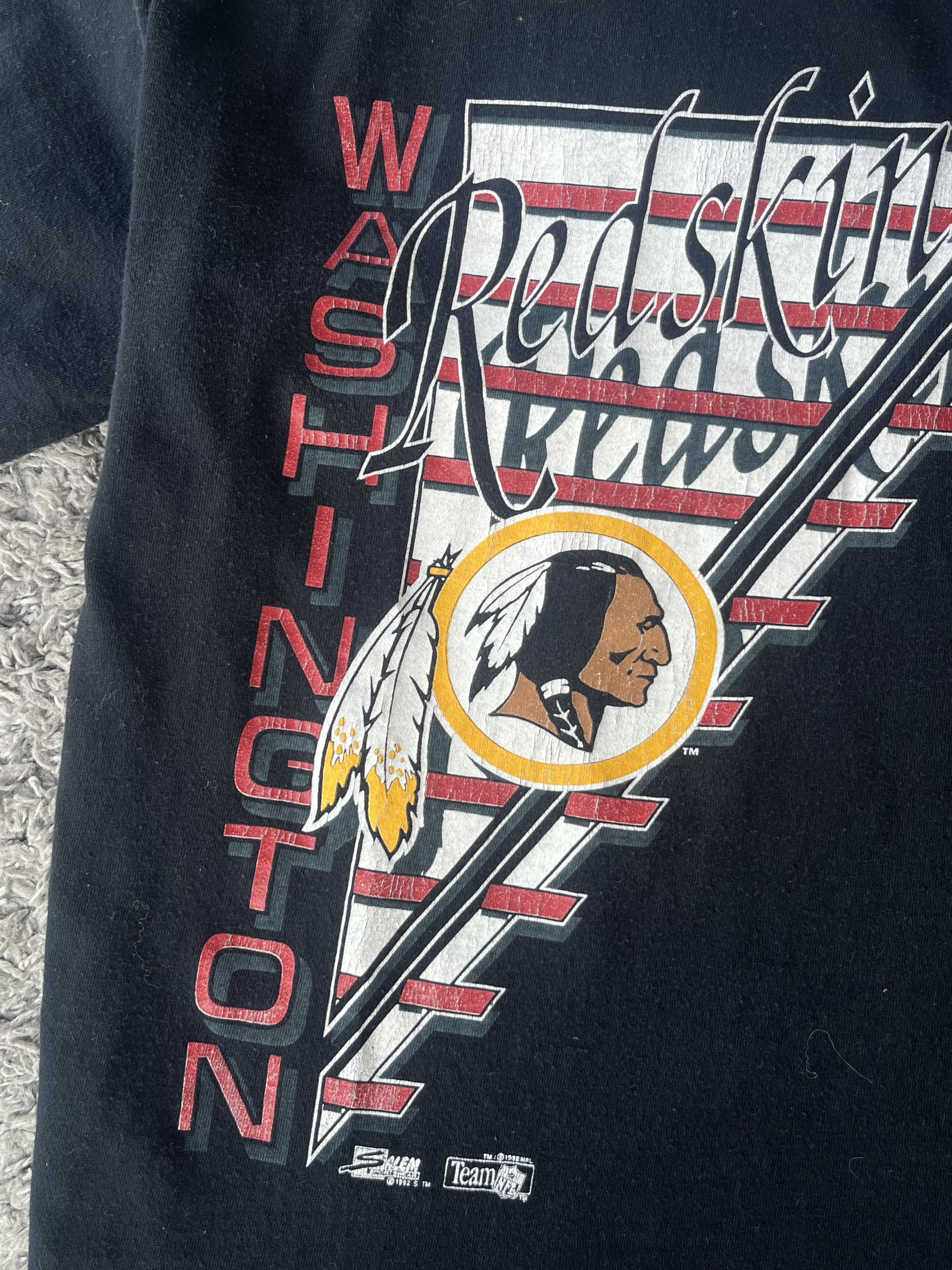 Salem Sportswear Vintage Salem Sportswear NFL Washington Redskins 1992 Size US L / EU 52-54 / 3 - 5 Thumbnail
