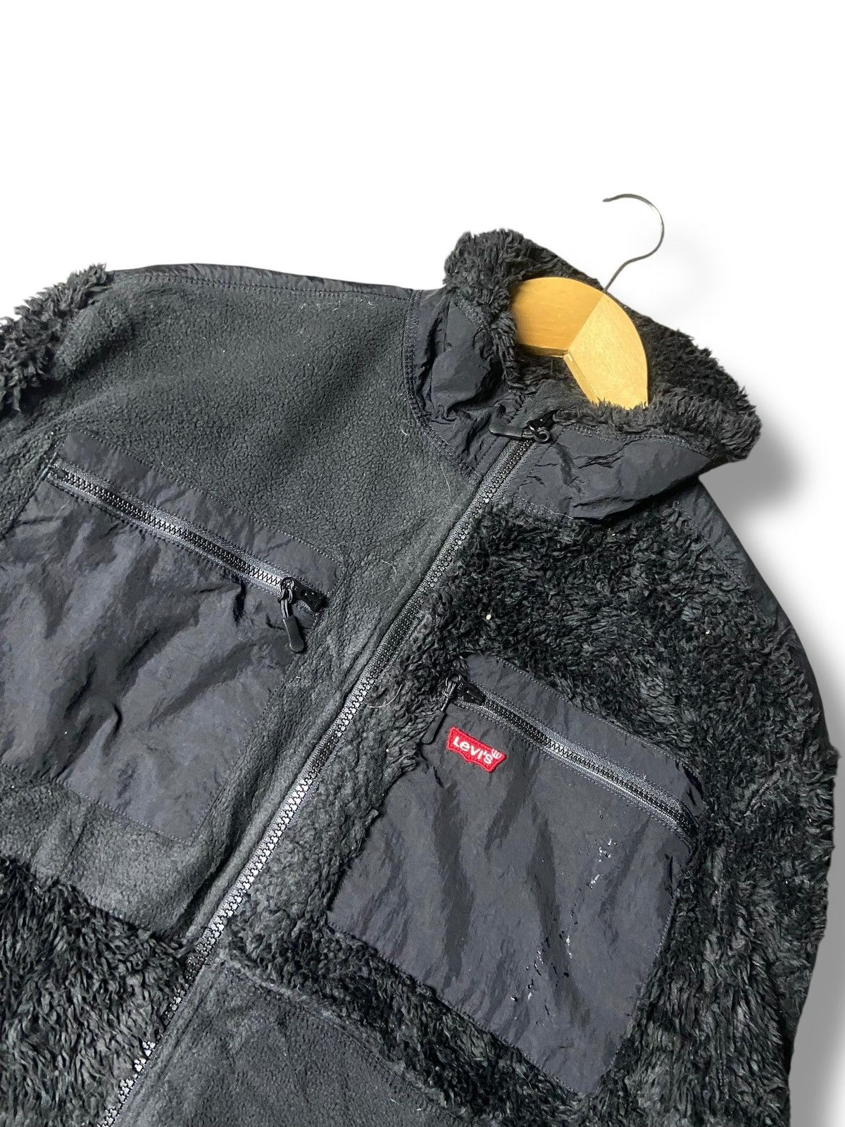 Levi's Levis Strauss Co. Full Zip Sherpa Fleece Jacket (168) Size US M / EU 48-50 / 2 - 2 Thumbnail