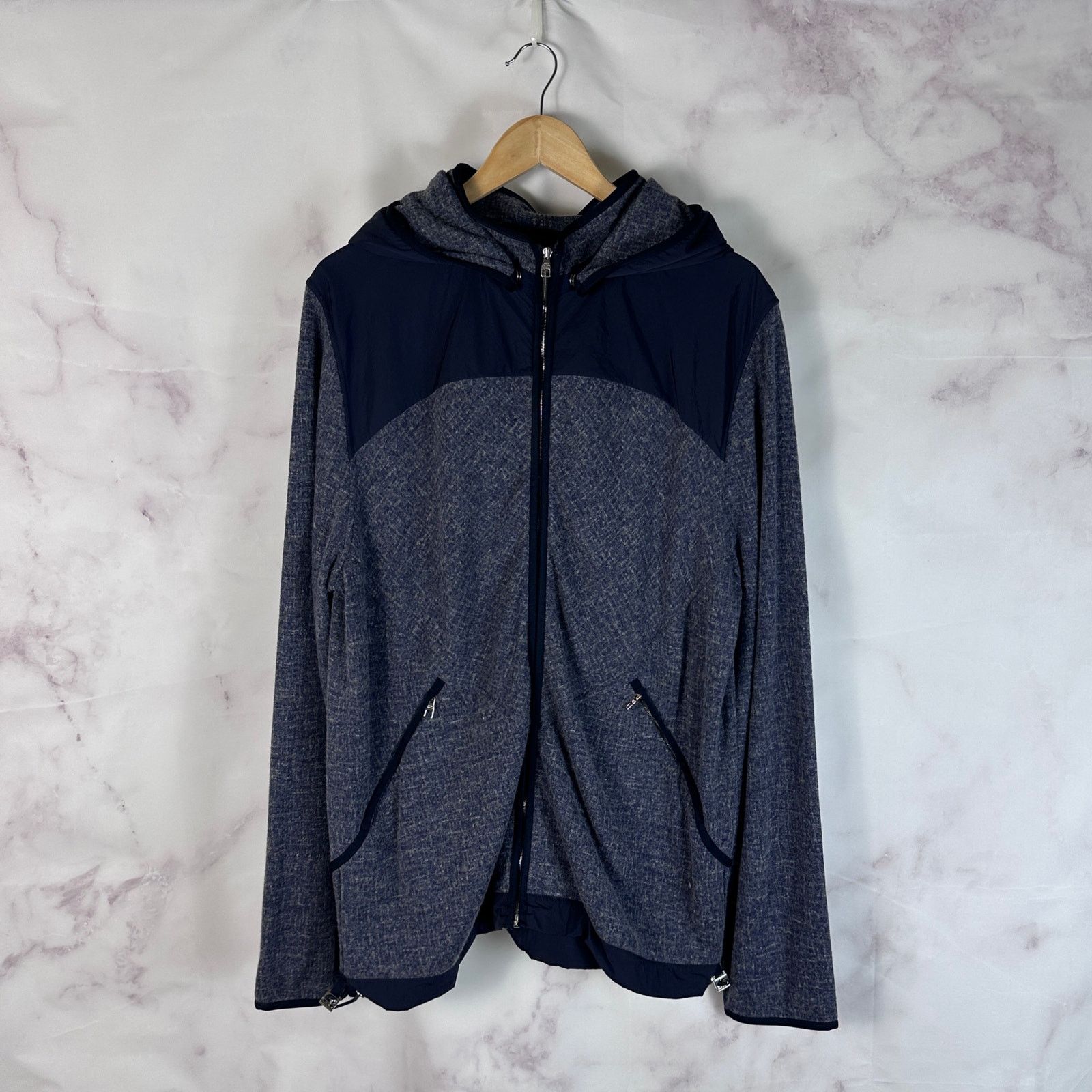 Louis Vuitton Navy Panel Hooded Jacket Size US XXL / EU 58 / 5 - 1 Thumbnail