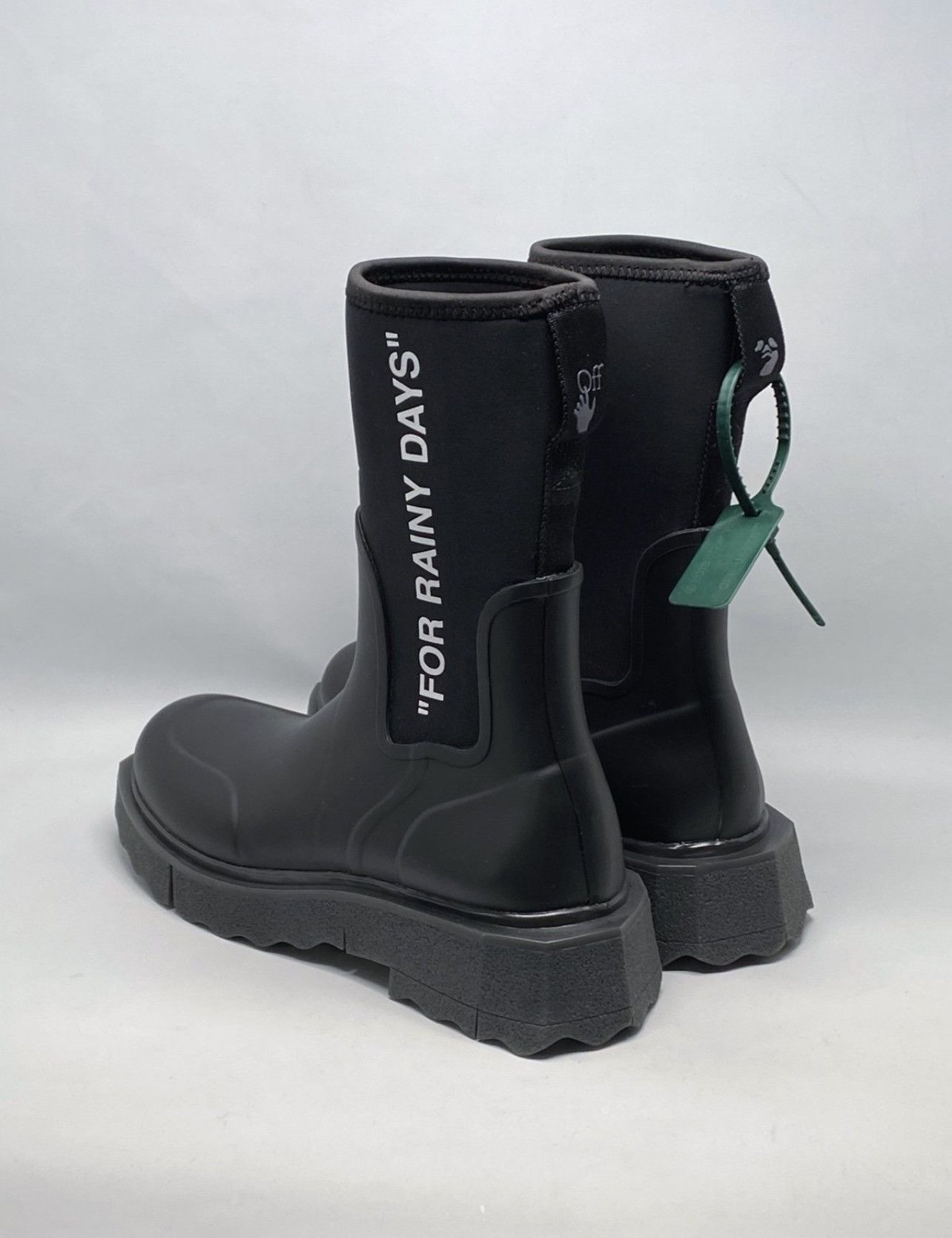Off-White Off-White Sponge Rubber Rain Boots size 41 Size US 11 / IT 41 - 6 Thumbnail