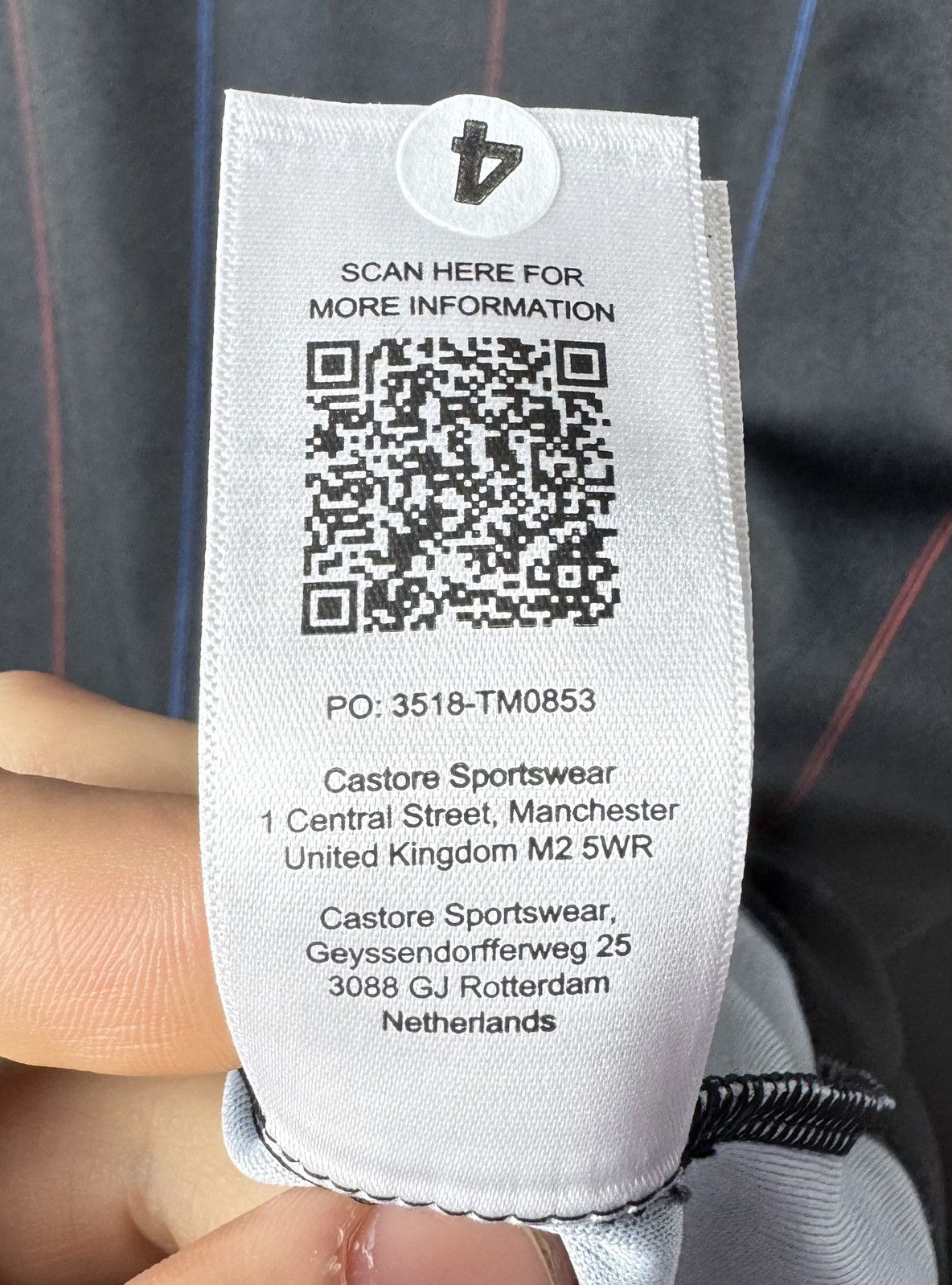 Castore Glasgow Rangers 2022 2023 Fourth Shirt Soccer Jersey Castore Size US XXL / EU 58 / 5 - 14 Thumbnail