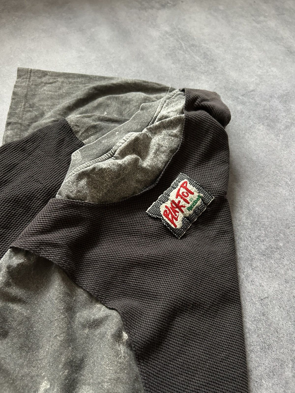 Reebok × Vintage Vintage Reebok Black Top avant-garden big logo shirt mens Size US XL / EU 56 / 4 - 3 Thumbnail
